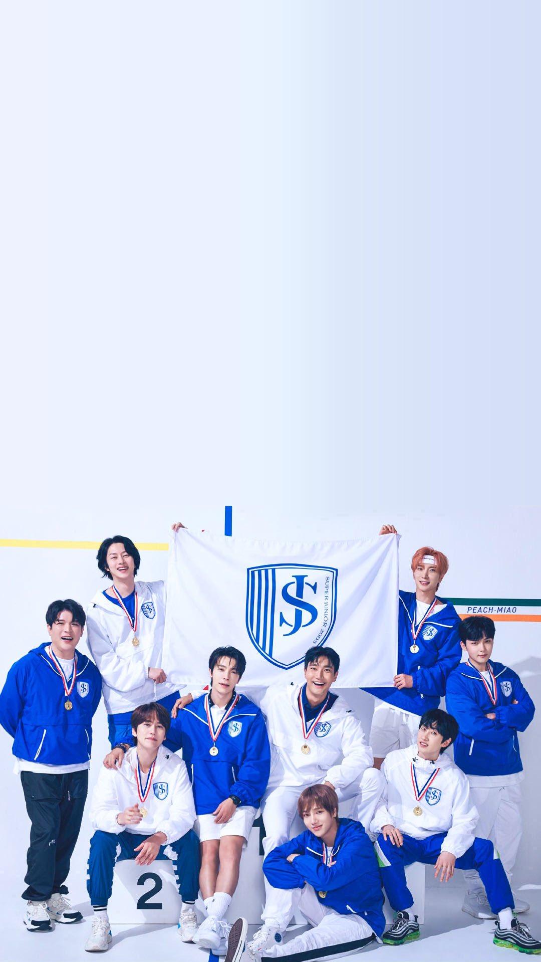 Super Junior Members Mobile Background 1080x1920