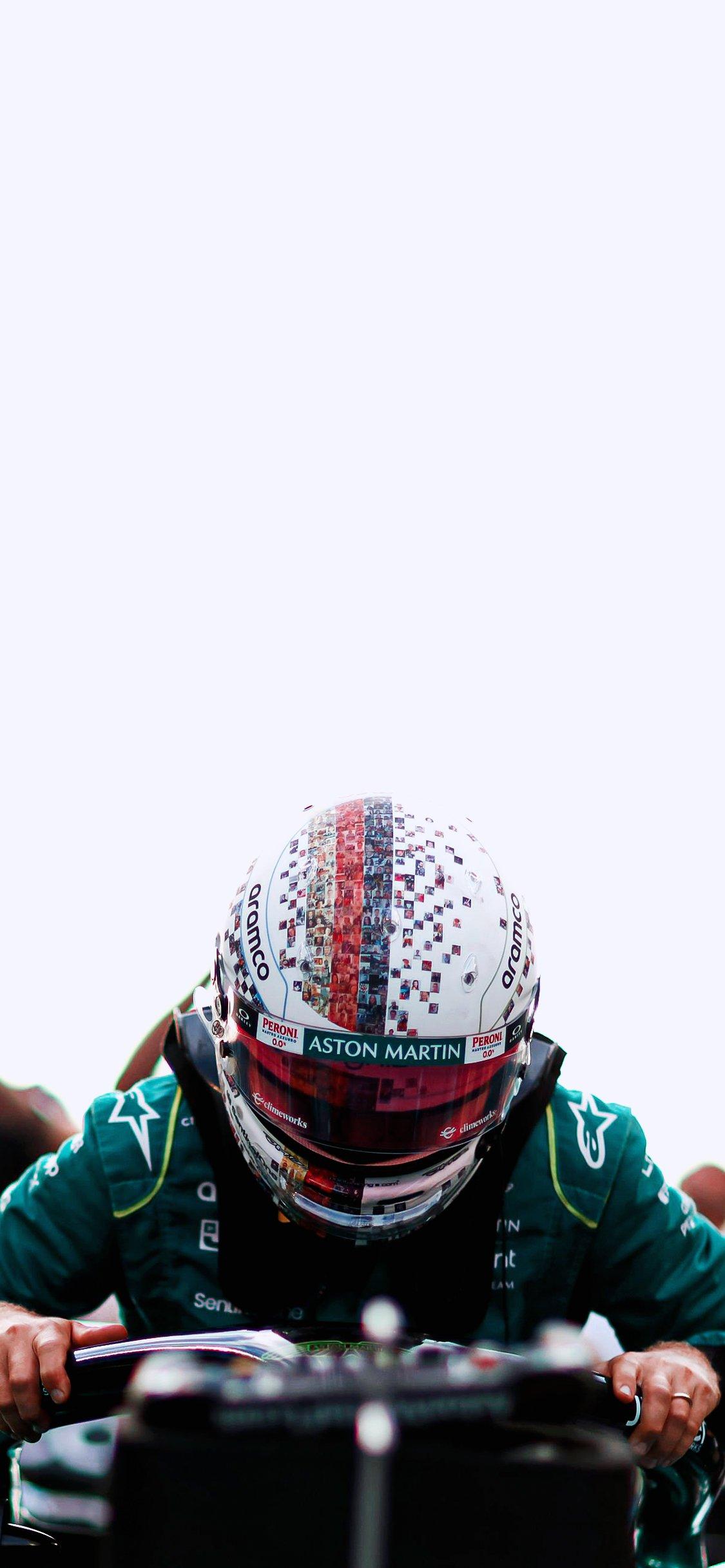 Vettel iPhone 11 Pro Wallpaper 1125x2436