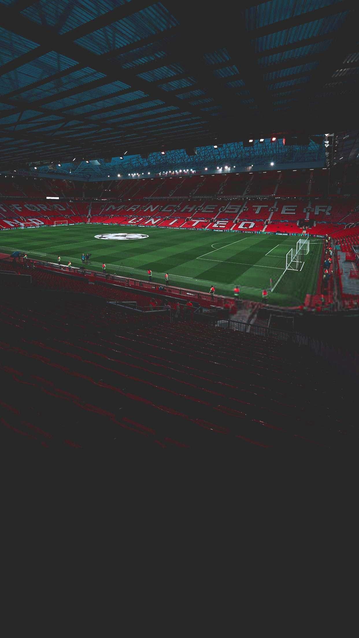 Old Trafford Android Wallpaper Image 1242x2208