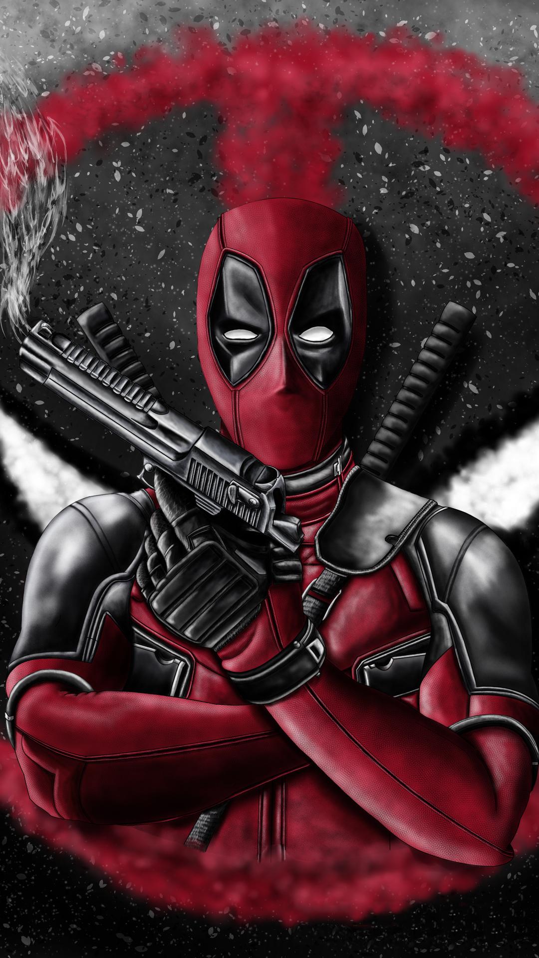 Deadpool Phone Background 1080x1920