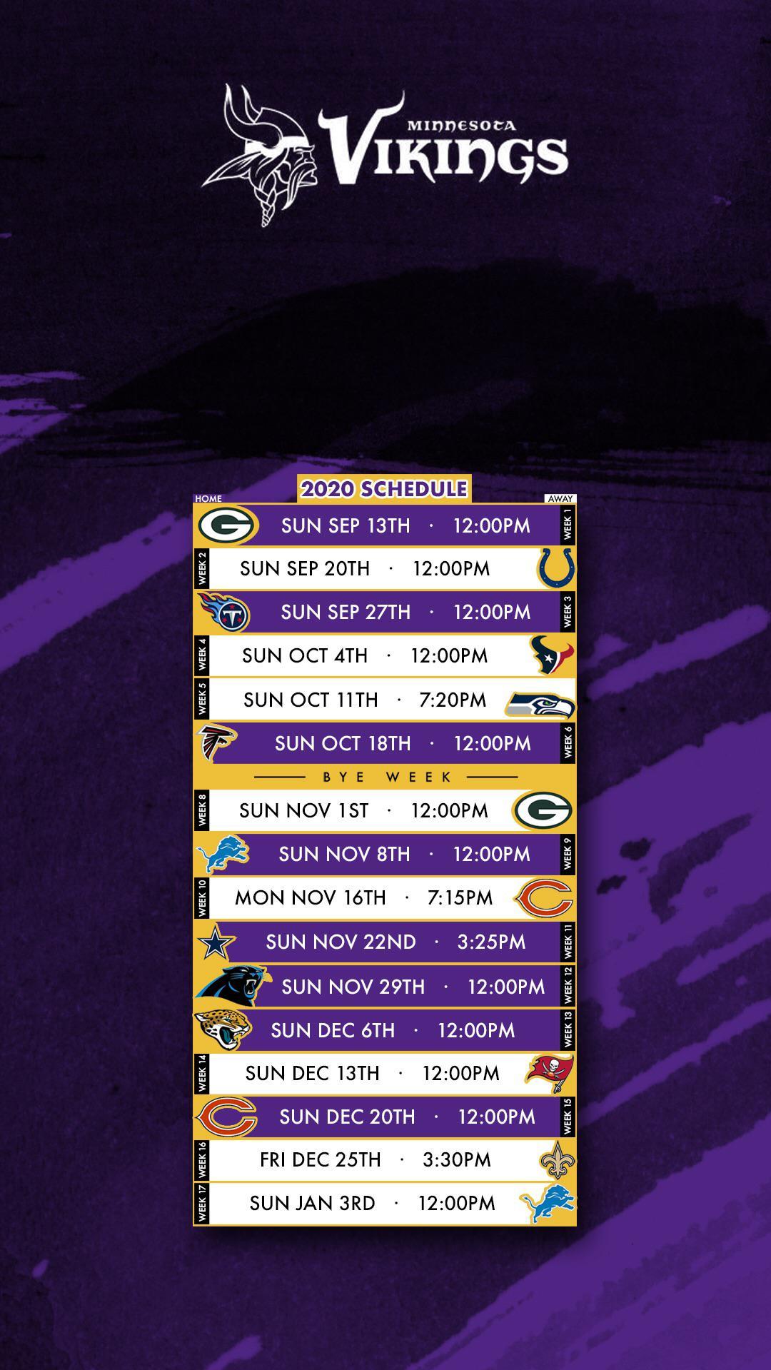 Minnesota Vikings Phone HD Background 1080x1920