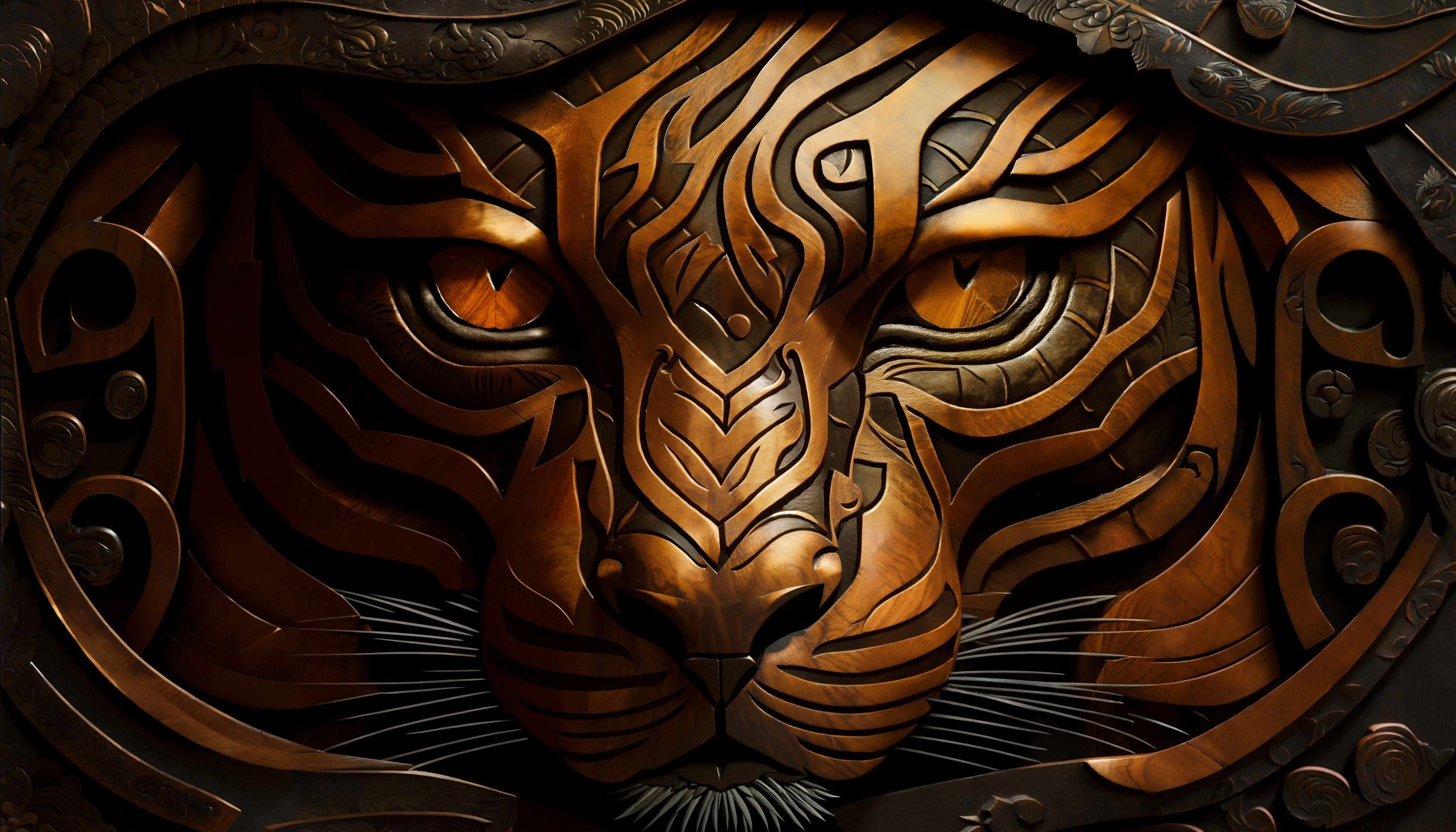 Tiger Background Image 4000x2286