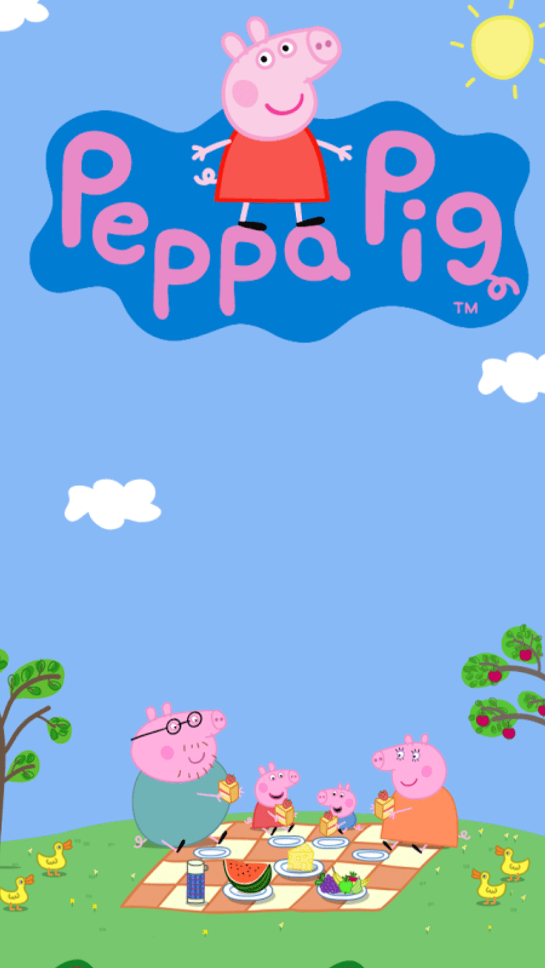 Peppa Pig Phone Background 1080x1920