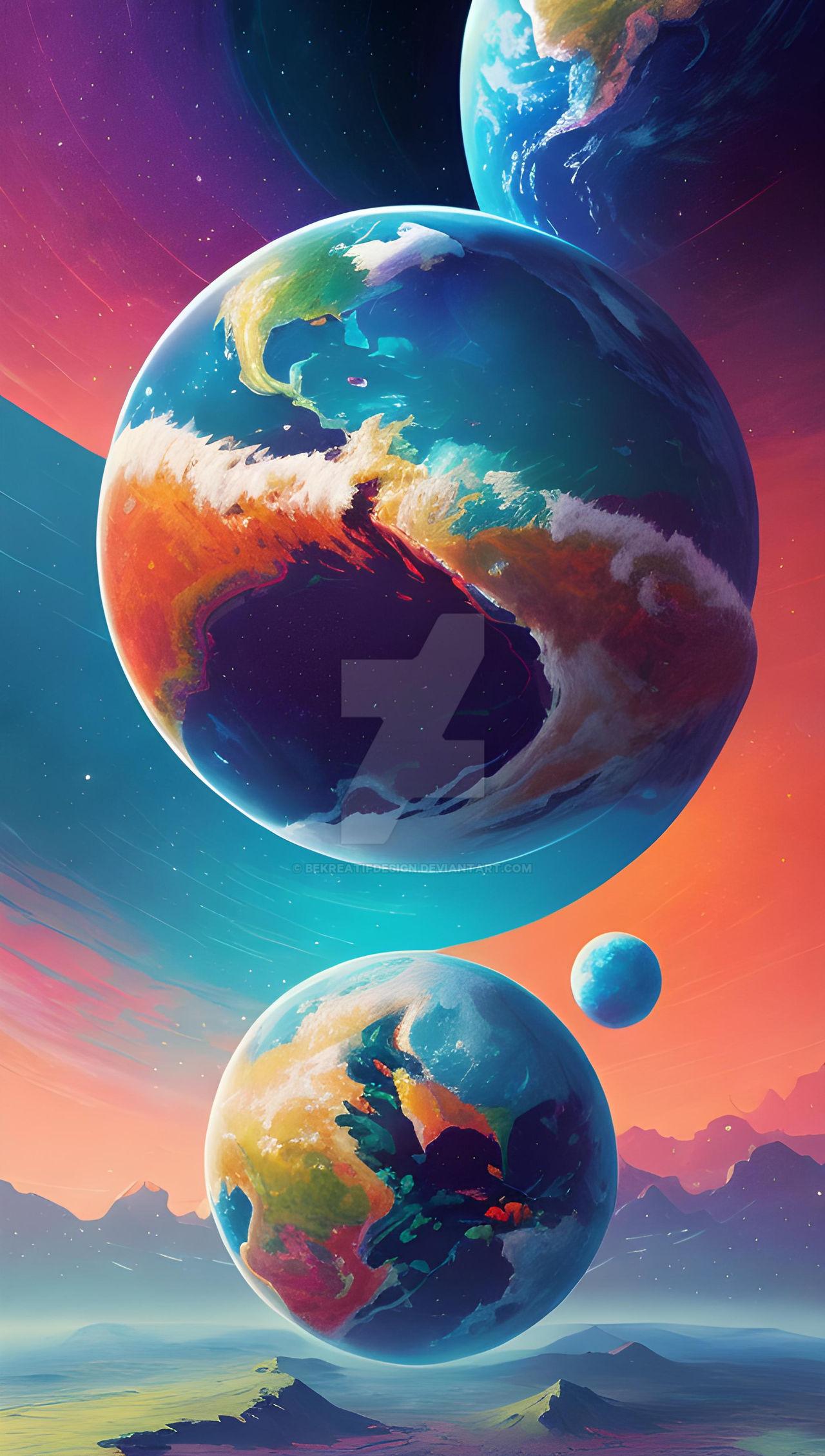 Earth Mobile Background 1280x2260