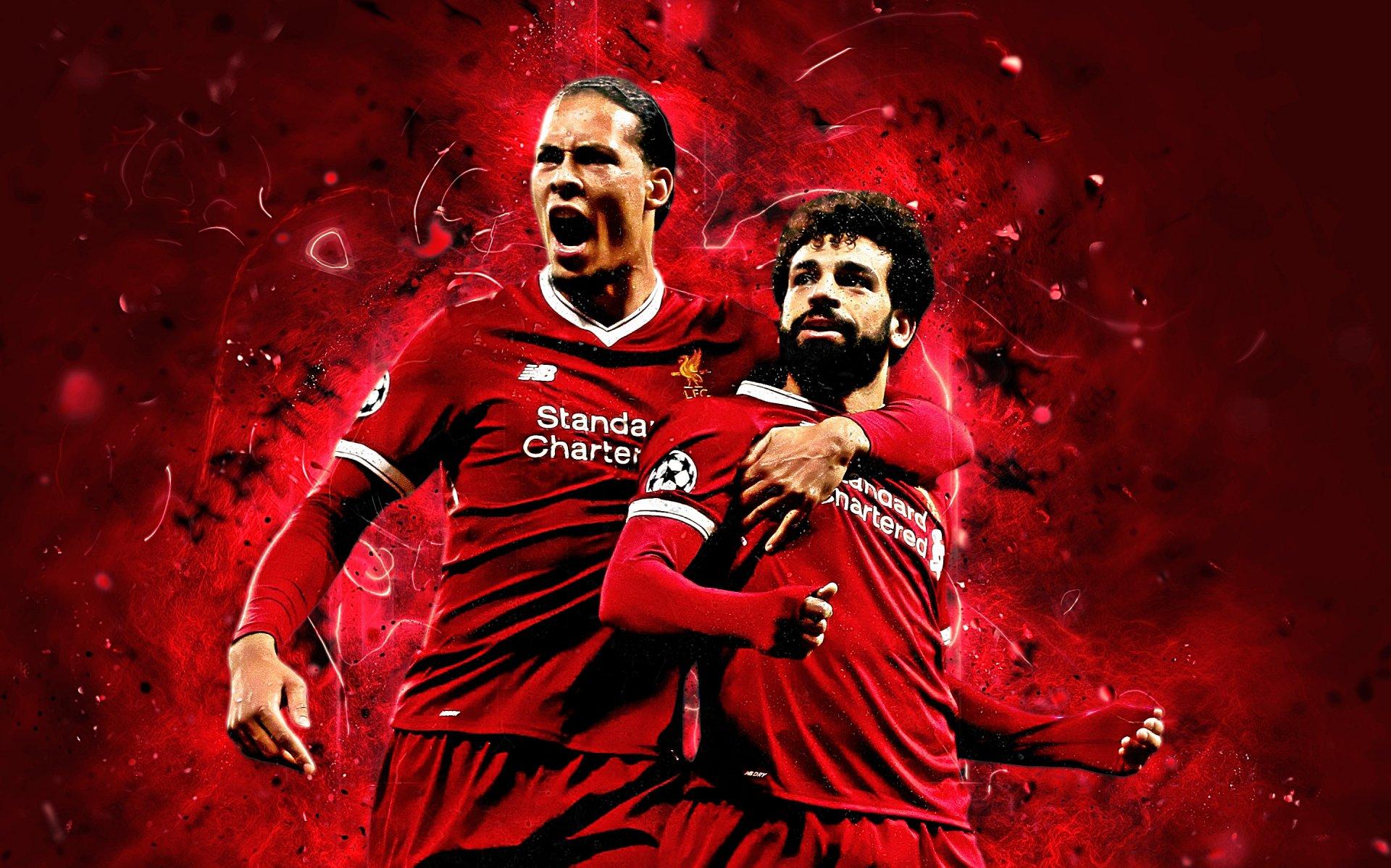 Mohamed Salah Widescreen HD Wallpaper 1920x1200