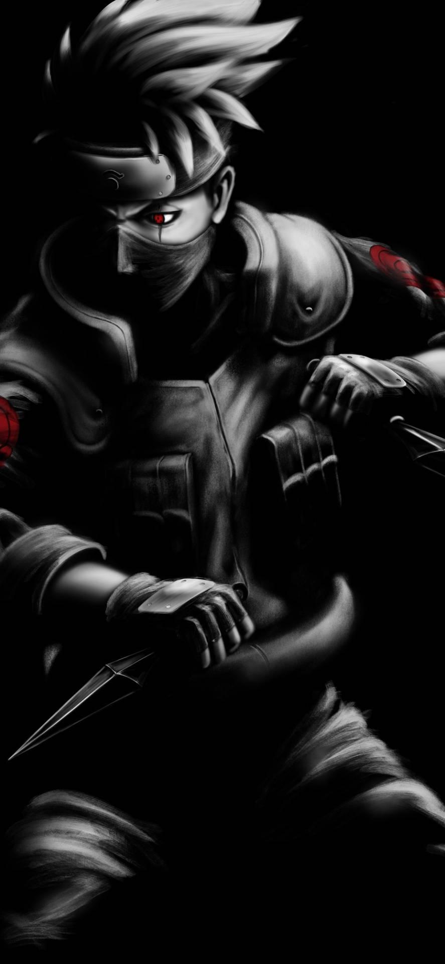 Kakashi Mobile Background 887x1920