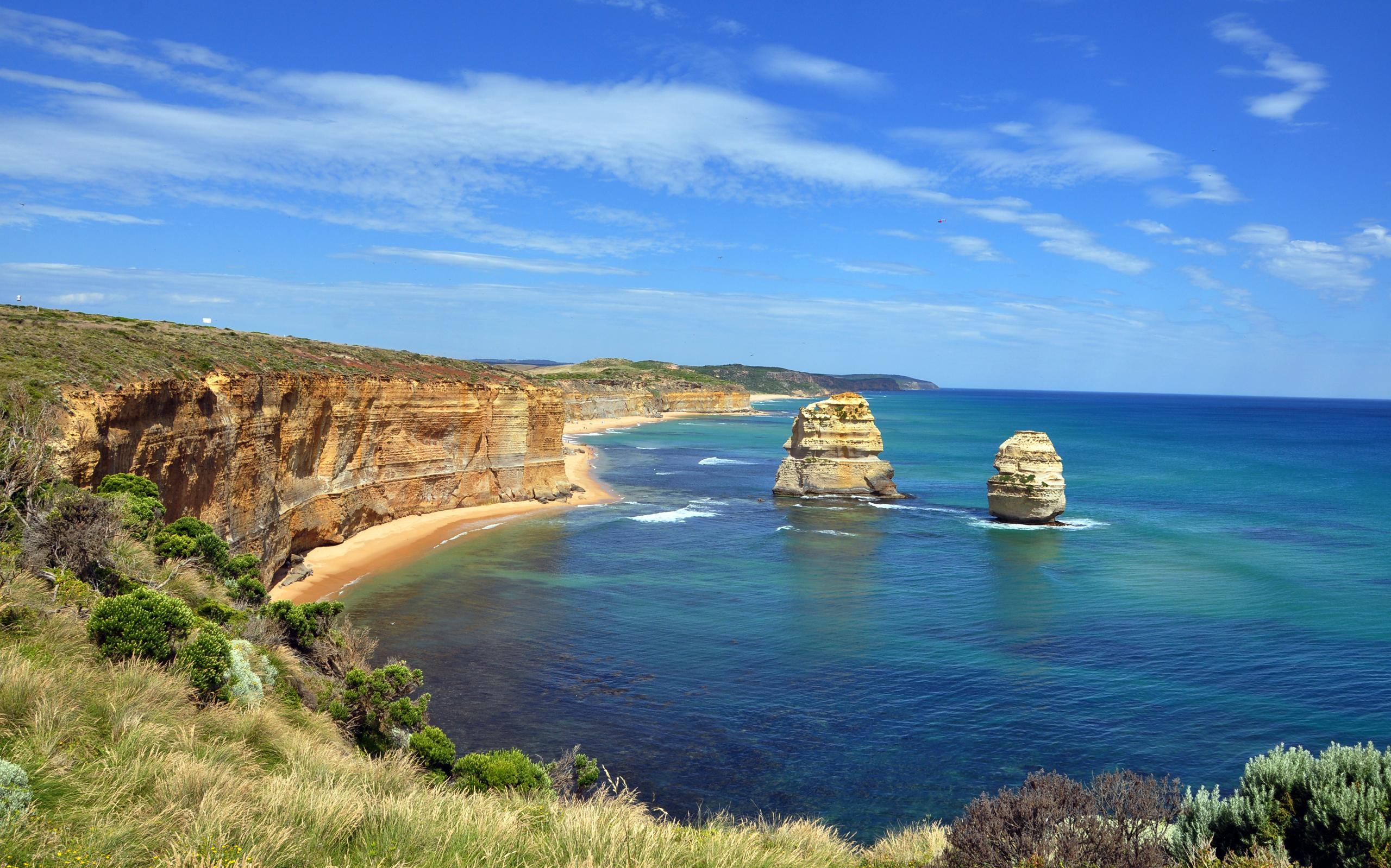 Great Ocean Road Laptop Background 2560x1600