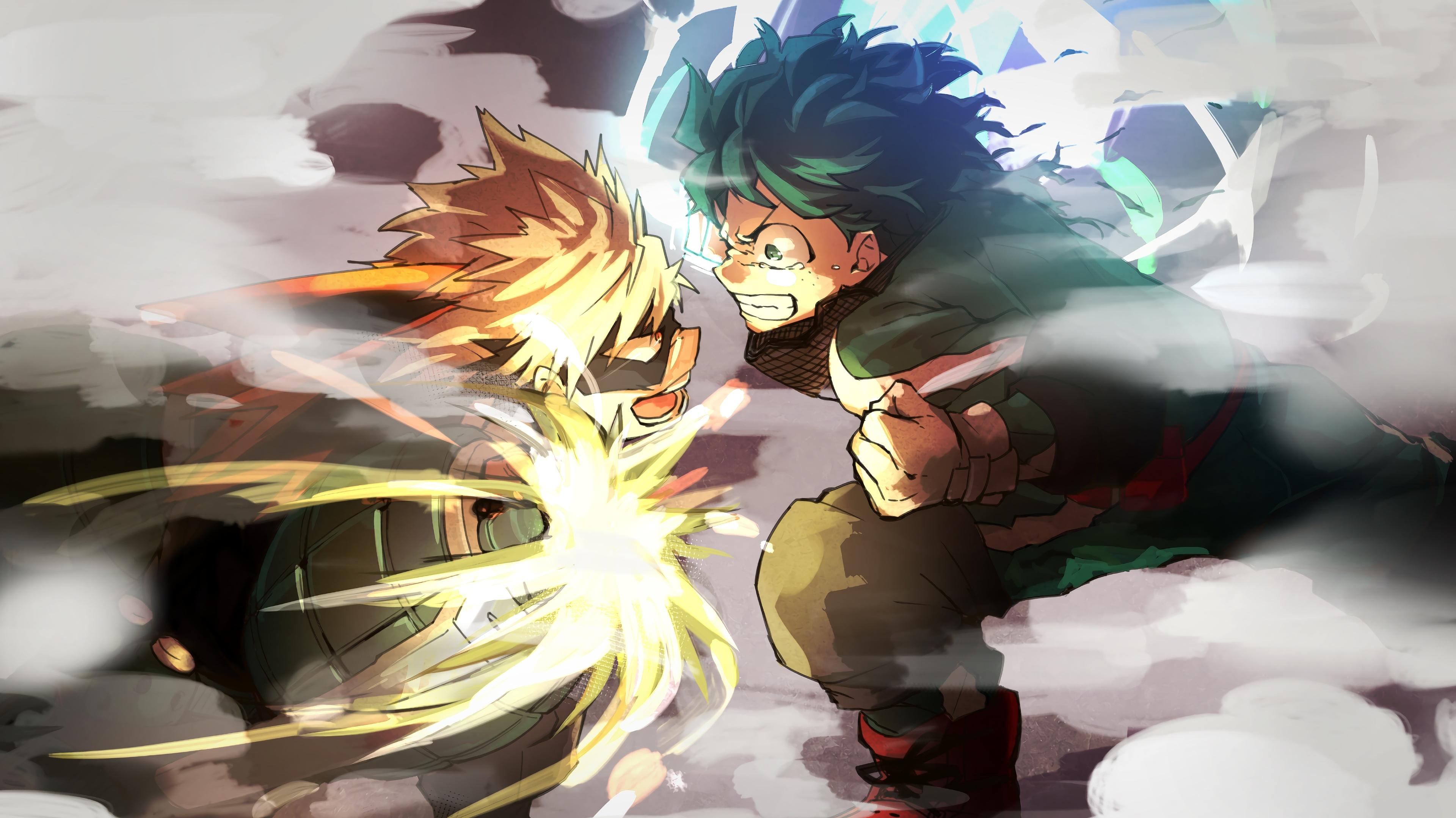 Katsuki Bakugo 4k UHD Wallpaper 3840x2160