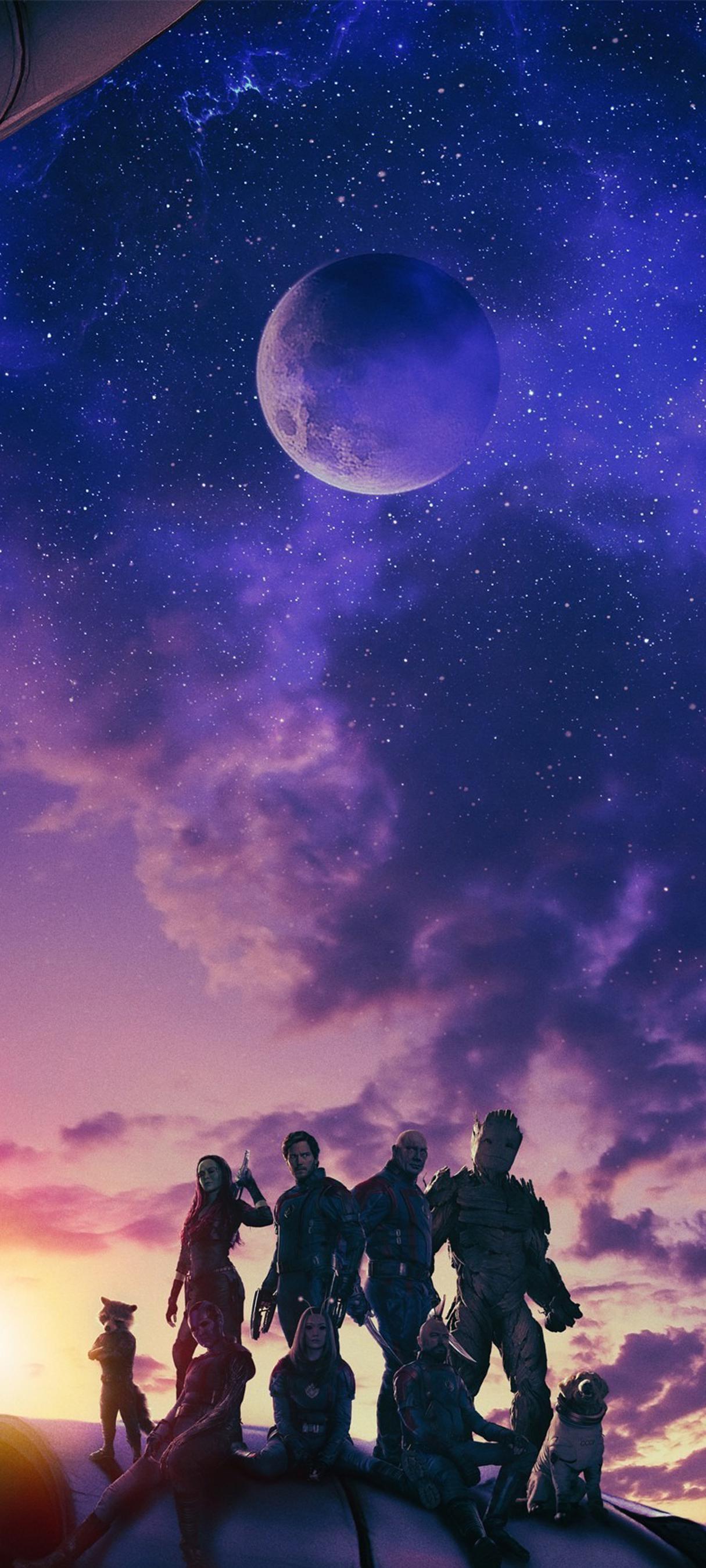 Guardians Of The Galaxy 3 Phone Background 1215x2700