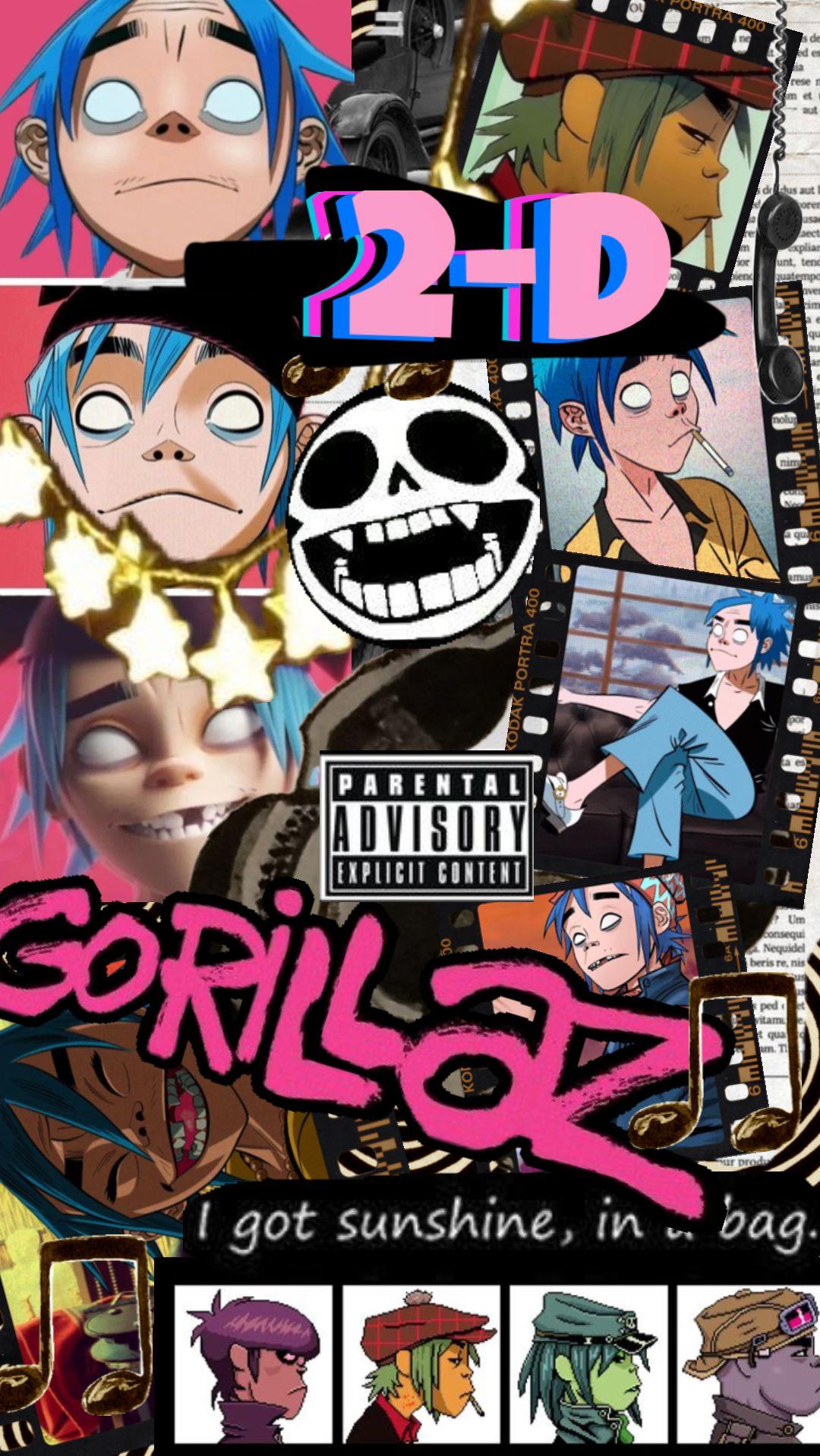 Gorillaz iPhone Wallpaper 1080x1920