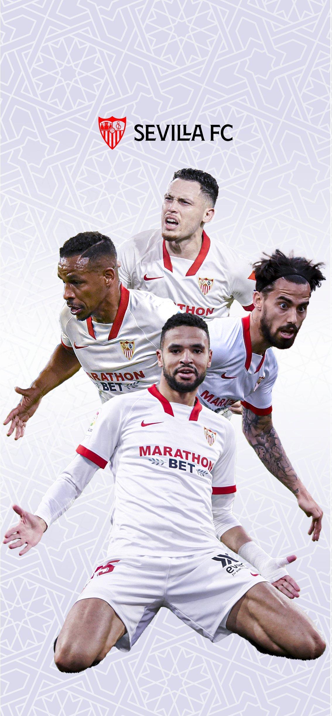 Sevilla Fc Phone Background 1134x2445