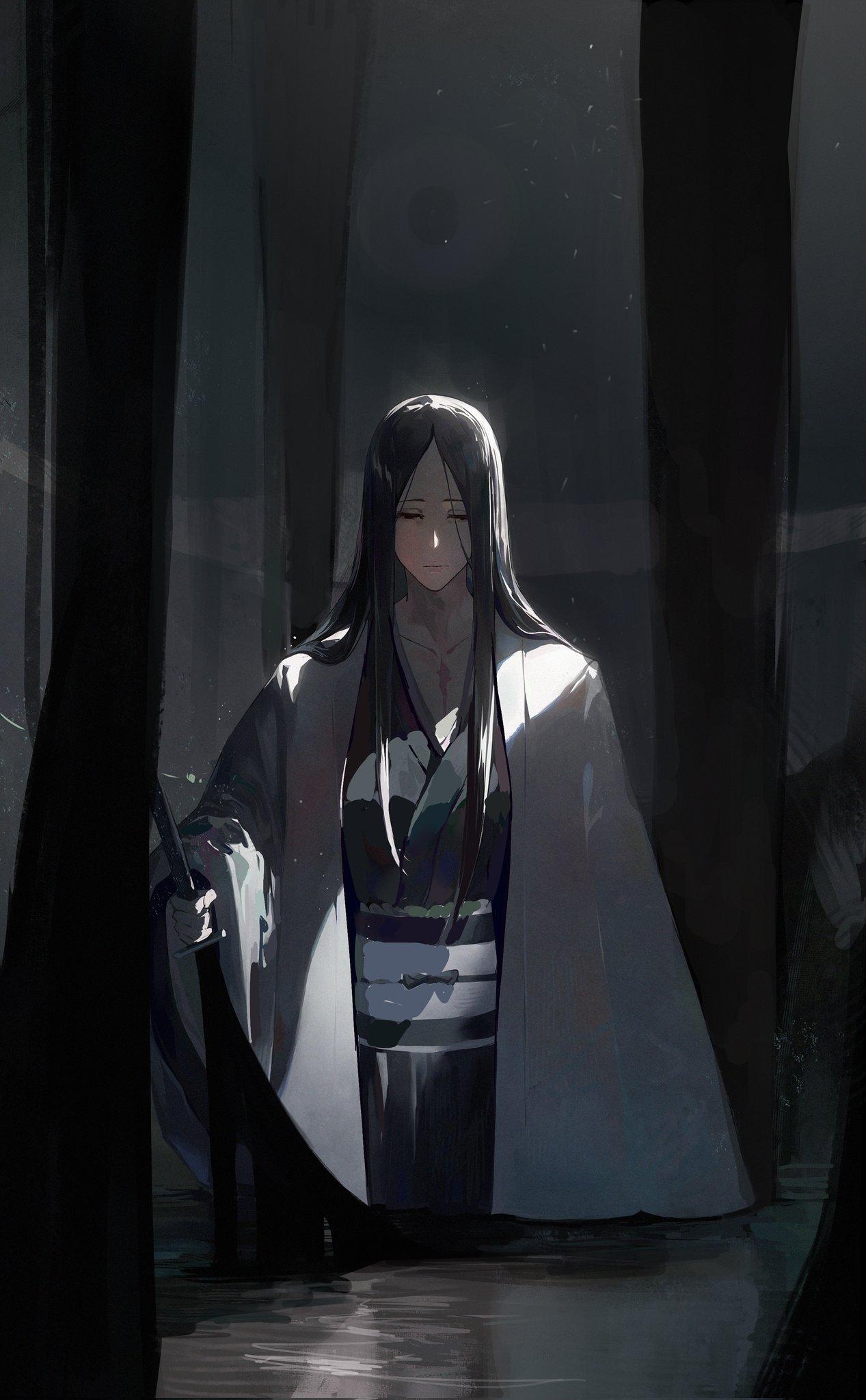 Unohana Retsu iPhone Wallpaper Image 1267x2048