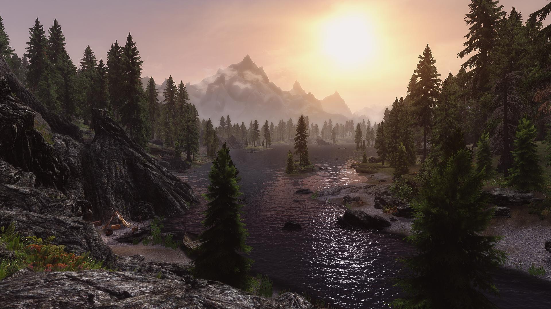 Skyrim Full HD 1080p Wallpaper 1920x1080