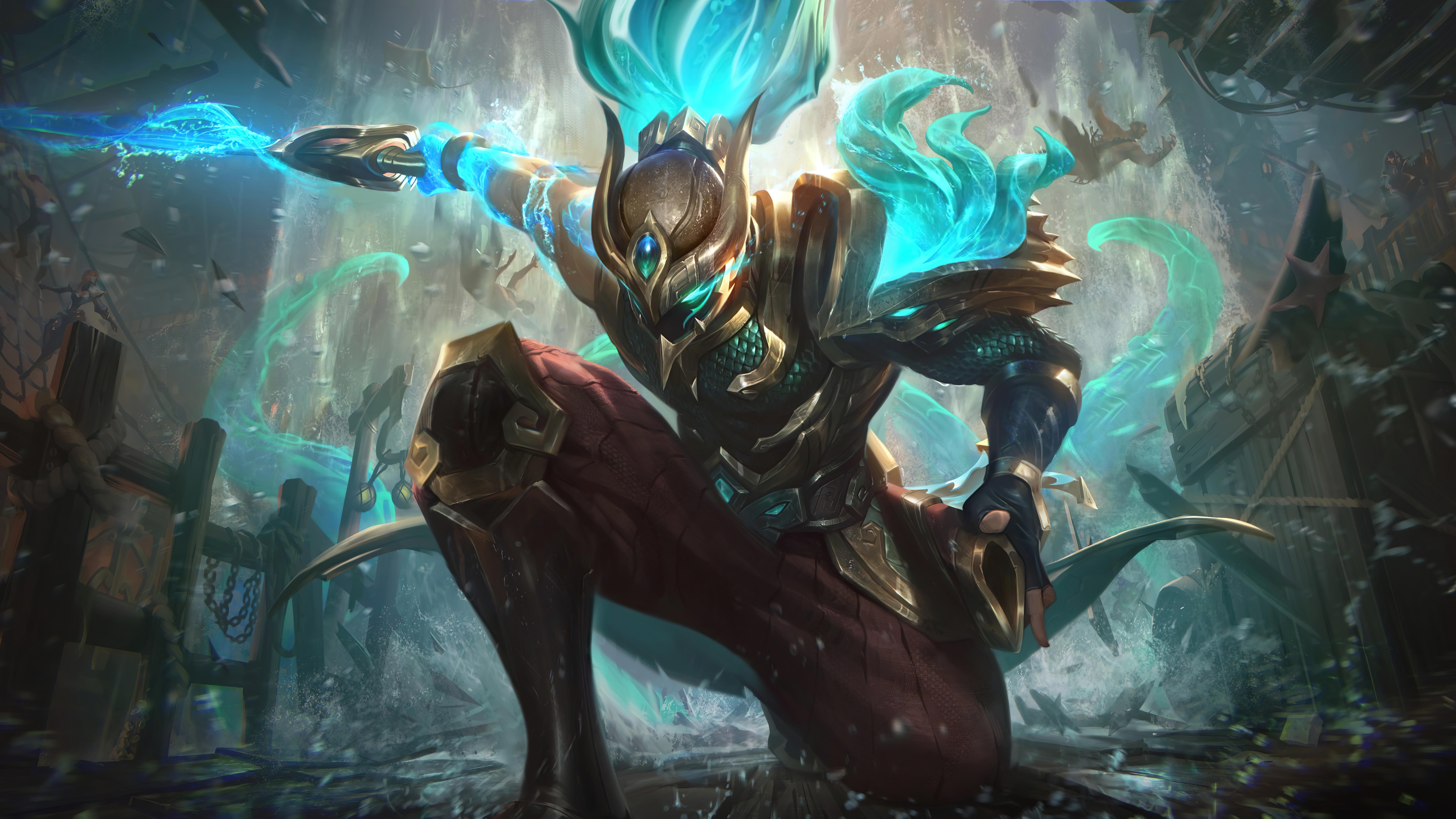 Yasuo Desktop HD Background 7680x4320