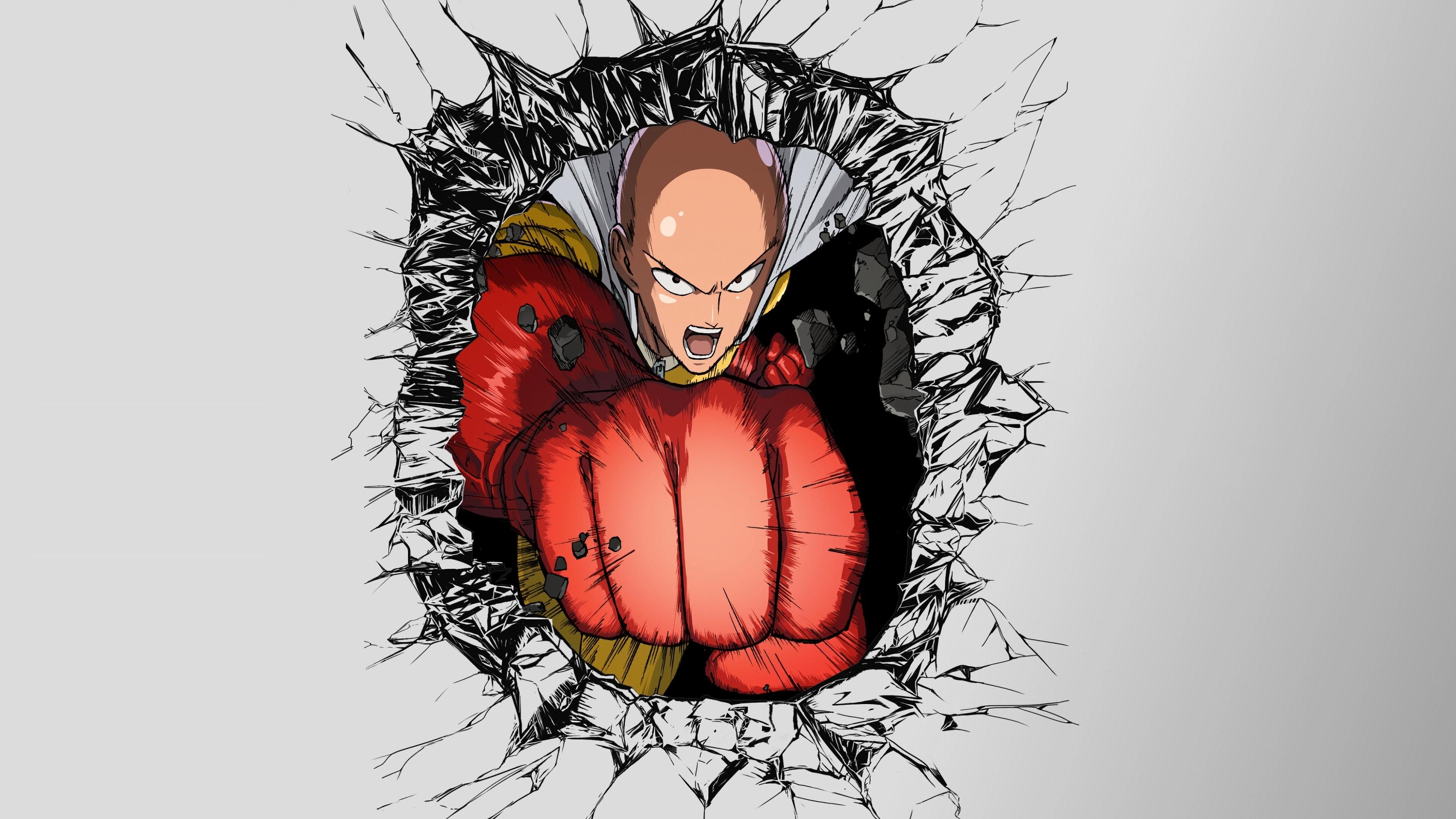 Saitama 4k UHD Wallpaper 3840x2160