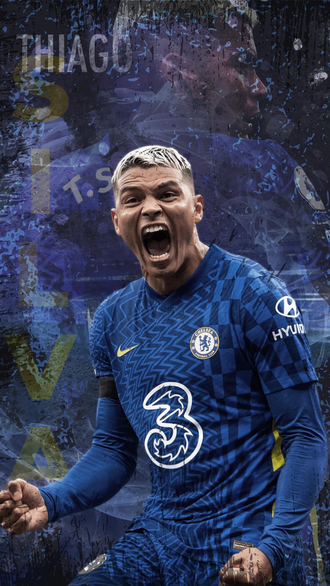 Thiago Silva Wallpaper for Mobile 1080x1920