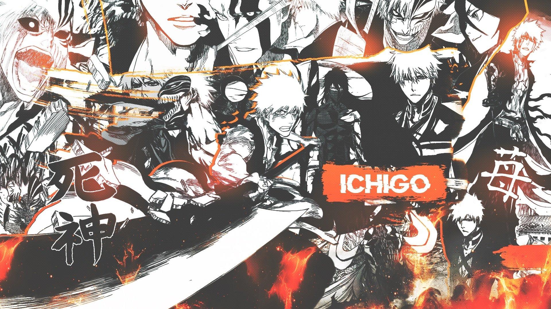 Ichigo Kurosaki Full HD 1080p Wallpaper 1920x1080