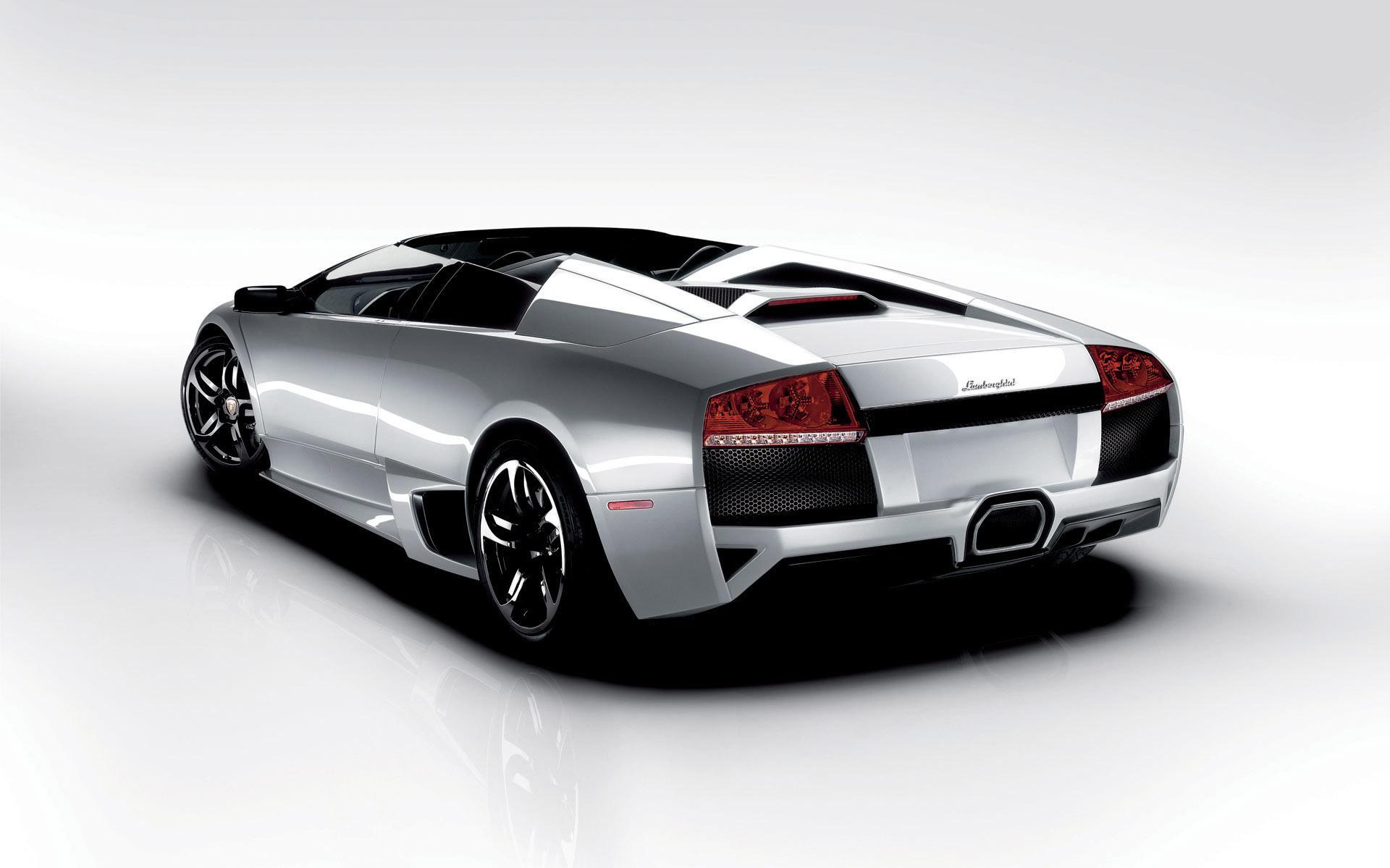 White Lamborghini Widescreen HD Wallpaper 1920x1200