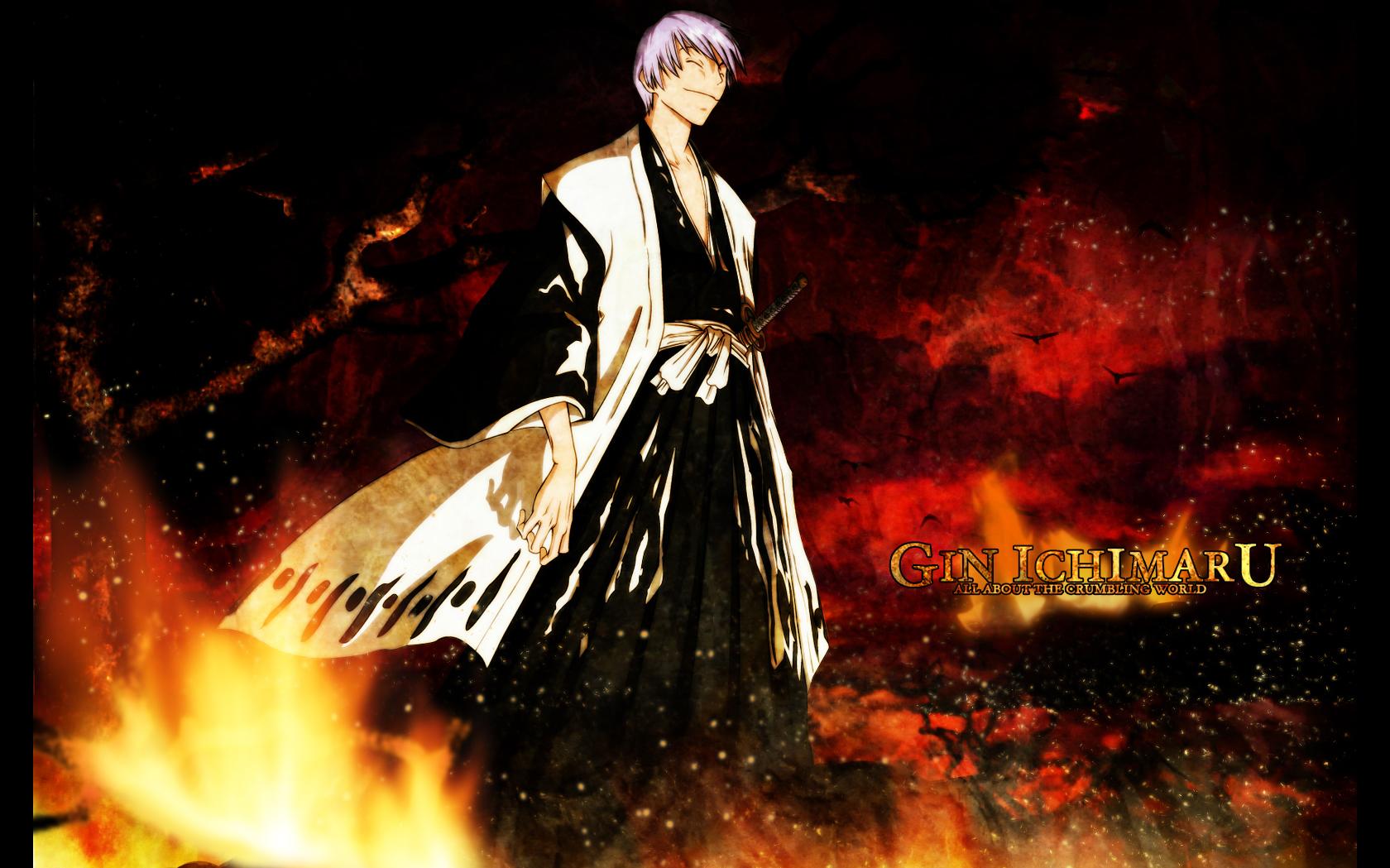 Gin Ichimaru MacBook Wallpaper 1680x1050