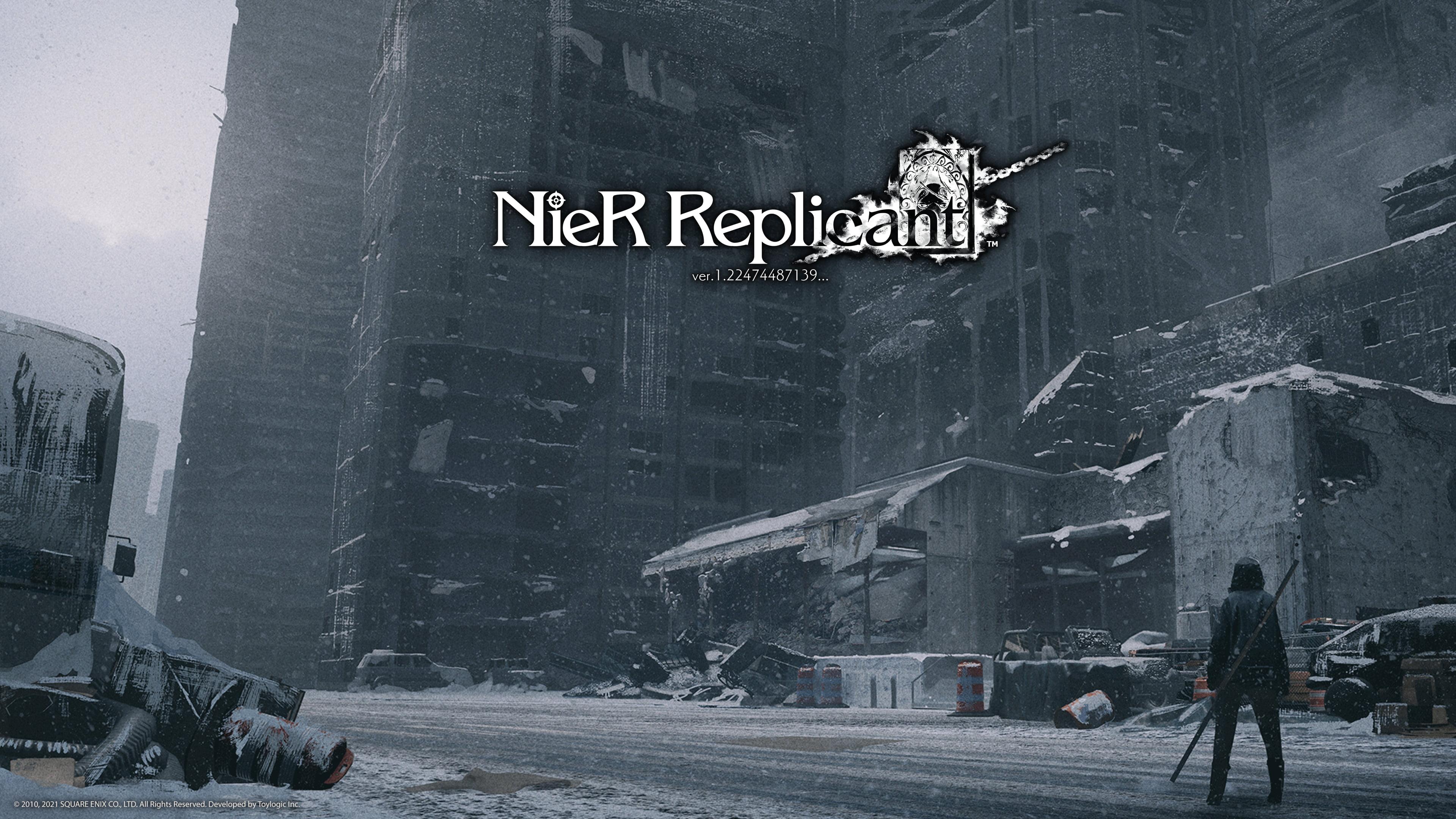 Nier Replicant 4k UHD Wallpaper 3840x2160