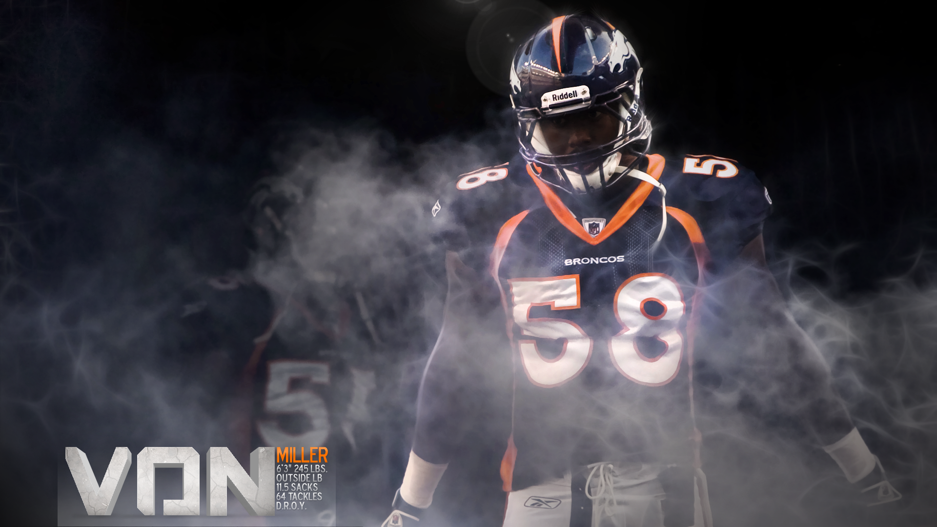 Von Miller Wallpaper 1920x1080