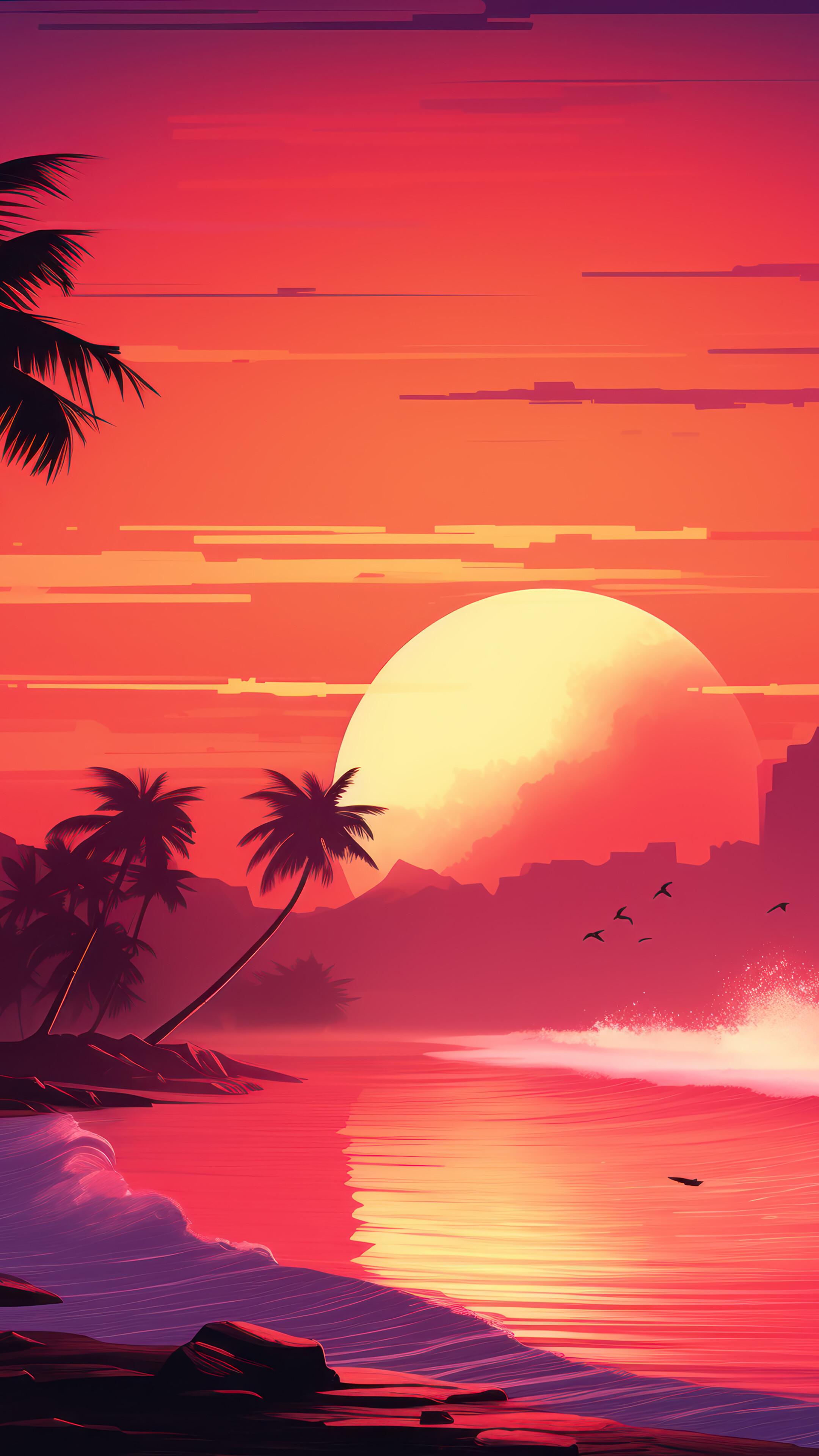 Sunset 4k Phone Wallpaper 2160x3840