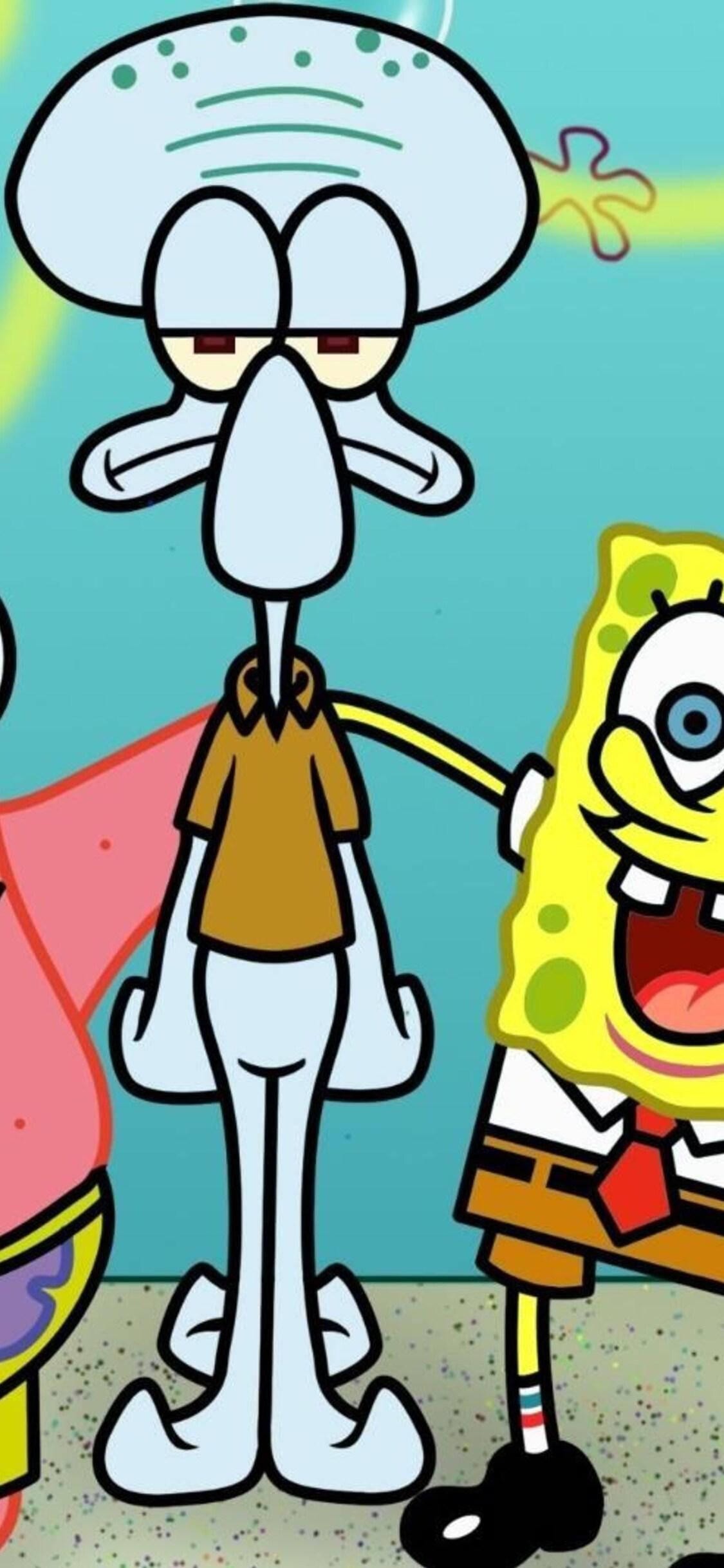 Spongebob Squarepants iPhone 11 Pro Wallpaper 1125x2436