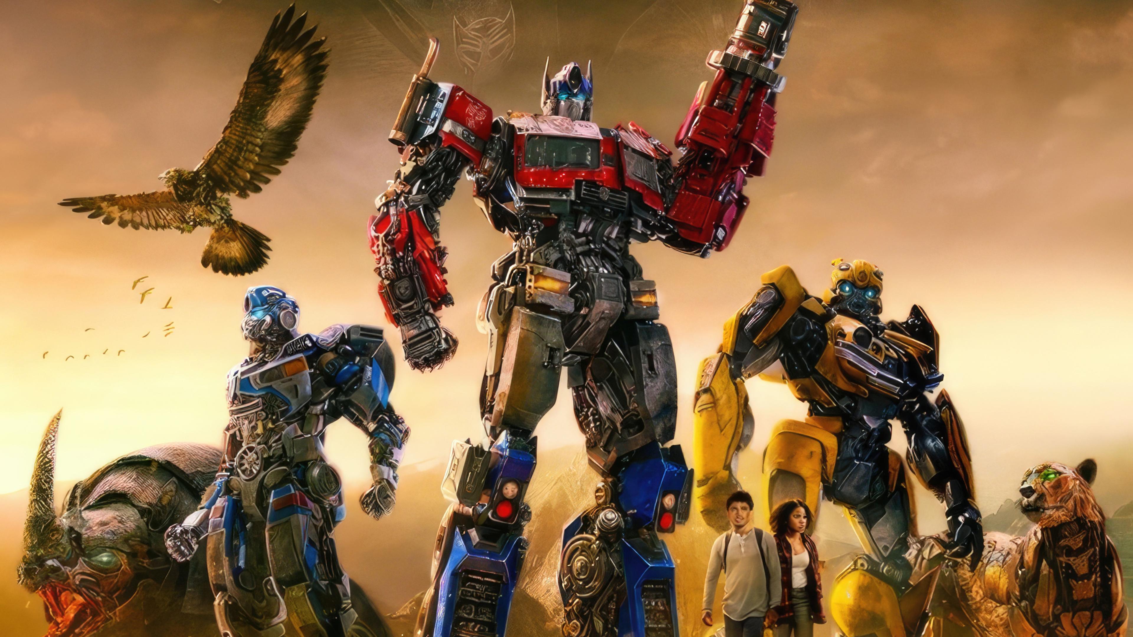 Transformers Rise Of The Beasts 4k UHD Wallpaper 3840x2160