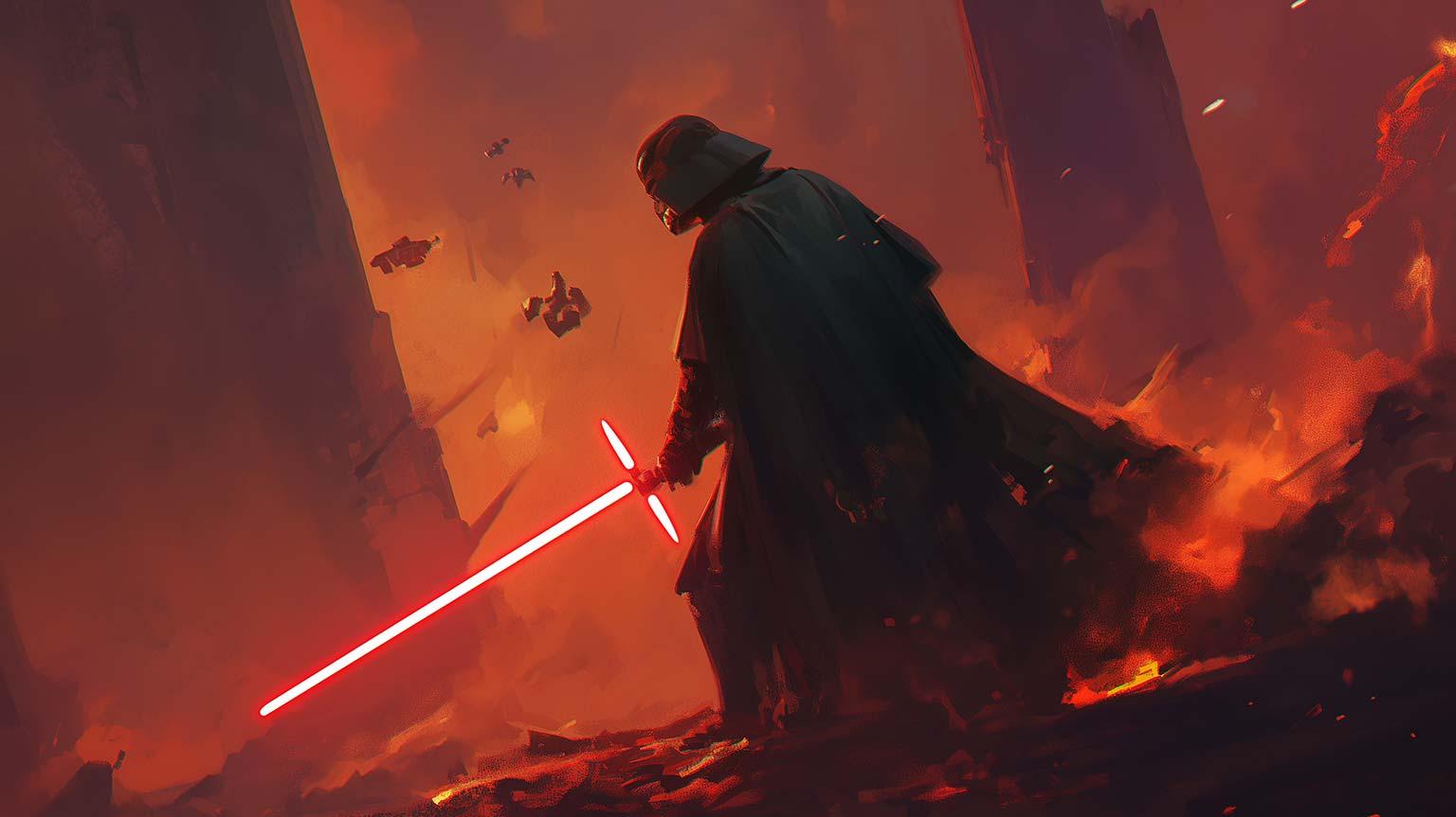 Darth Vader Laptop Background 1536x864