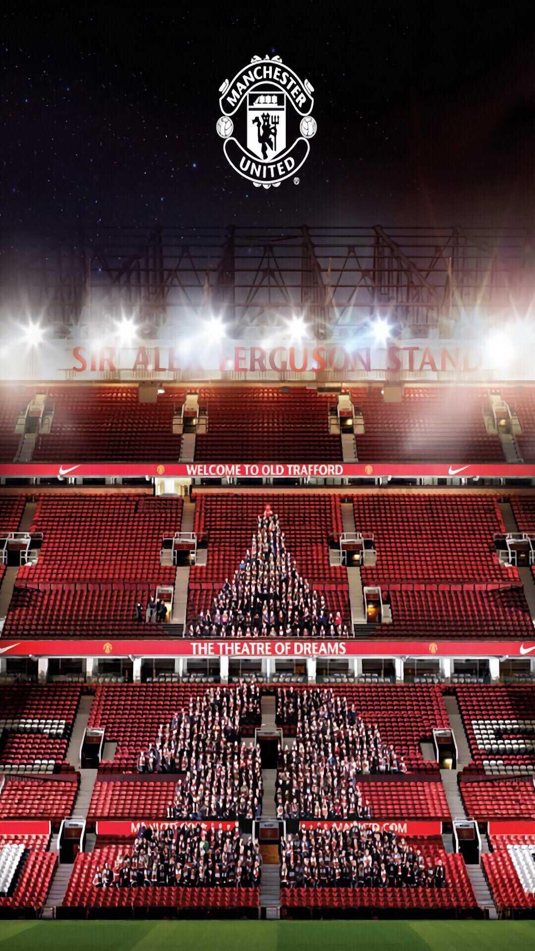 Old Trafford iPhone Wallpaper Image 1080x1920