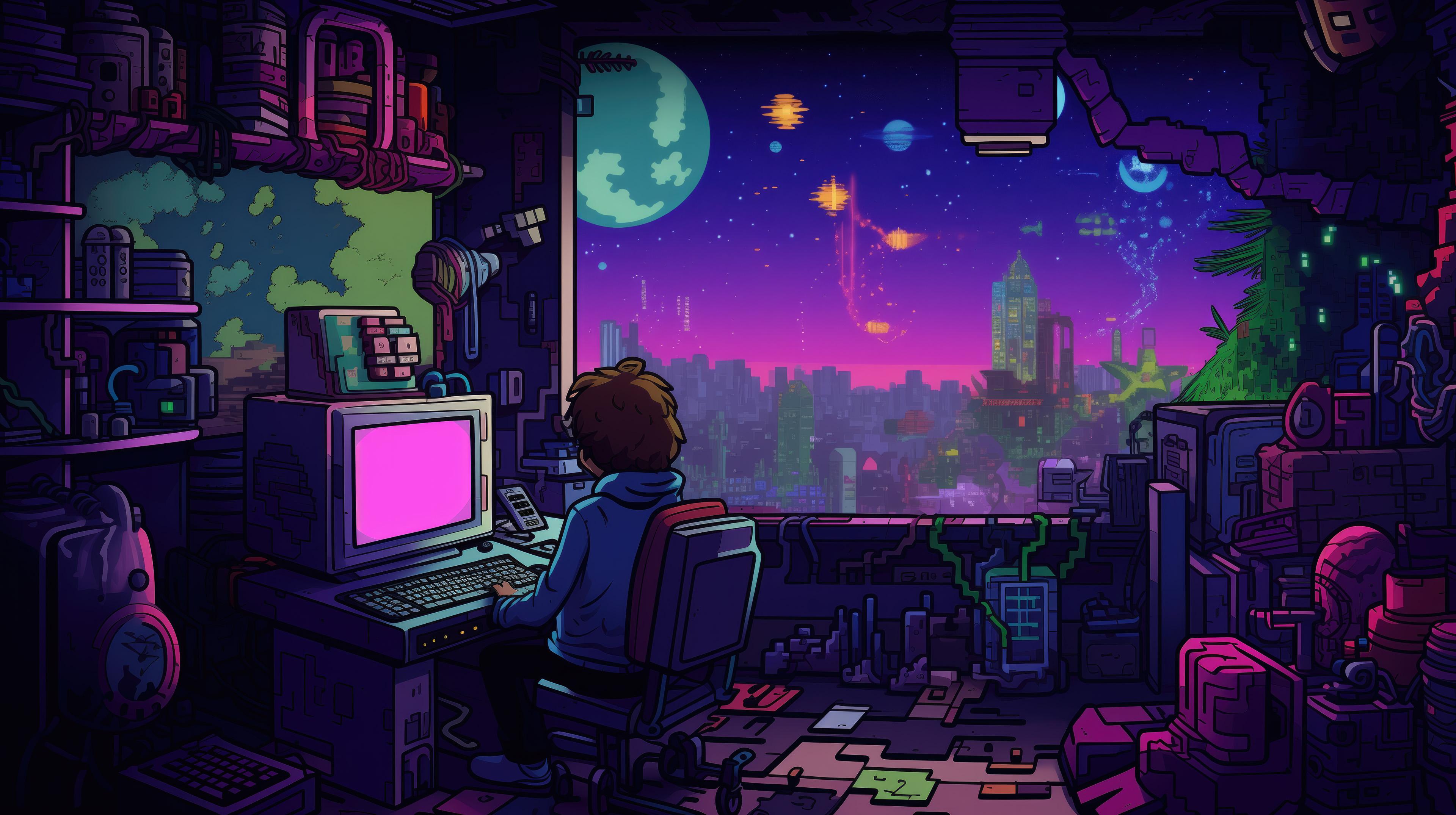 Lofi Desktop Wallpaper 3840x2152