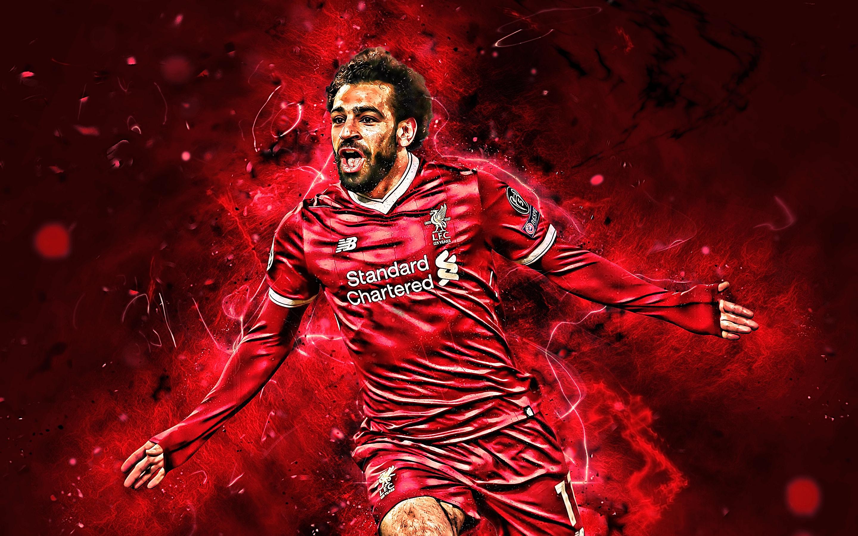 Mohamed Salah Retina Widescreen Wallpaper 2880x1800