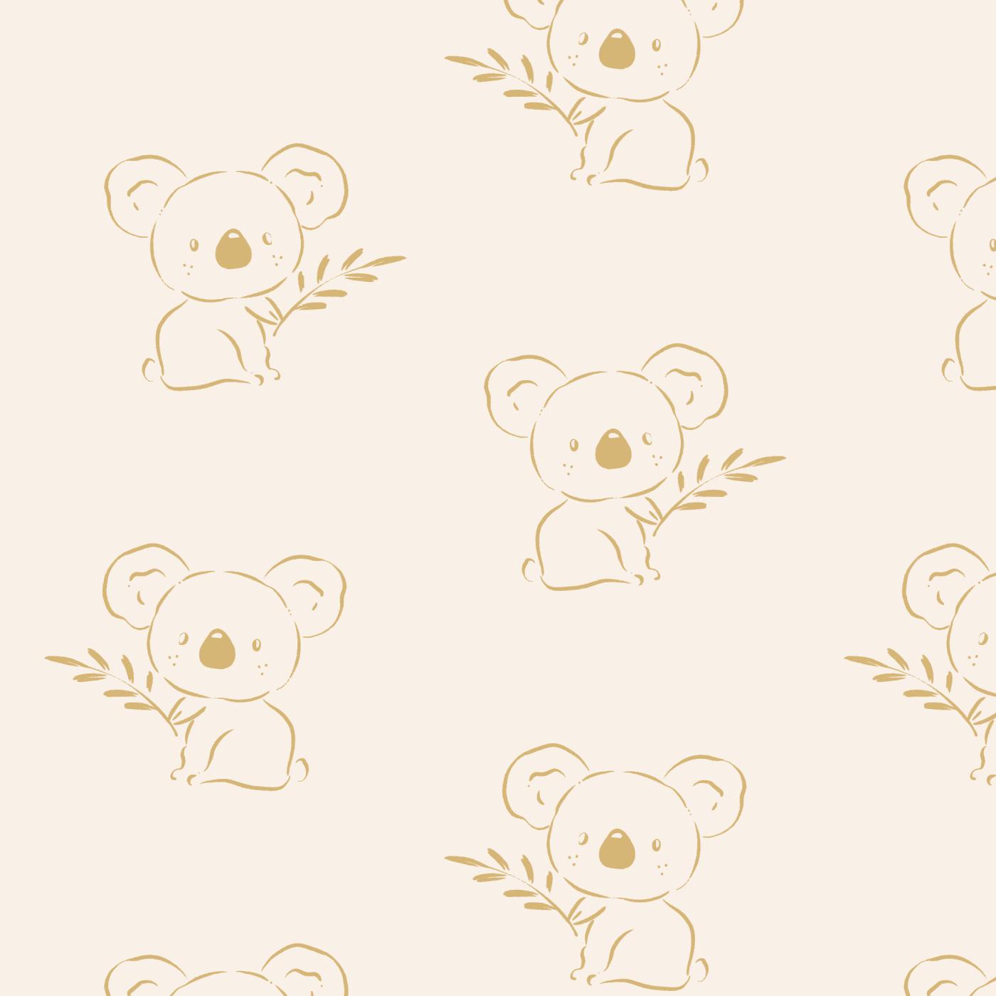 Koala Phone HD Background 1400x1400