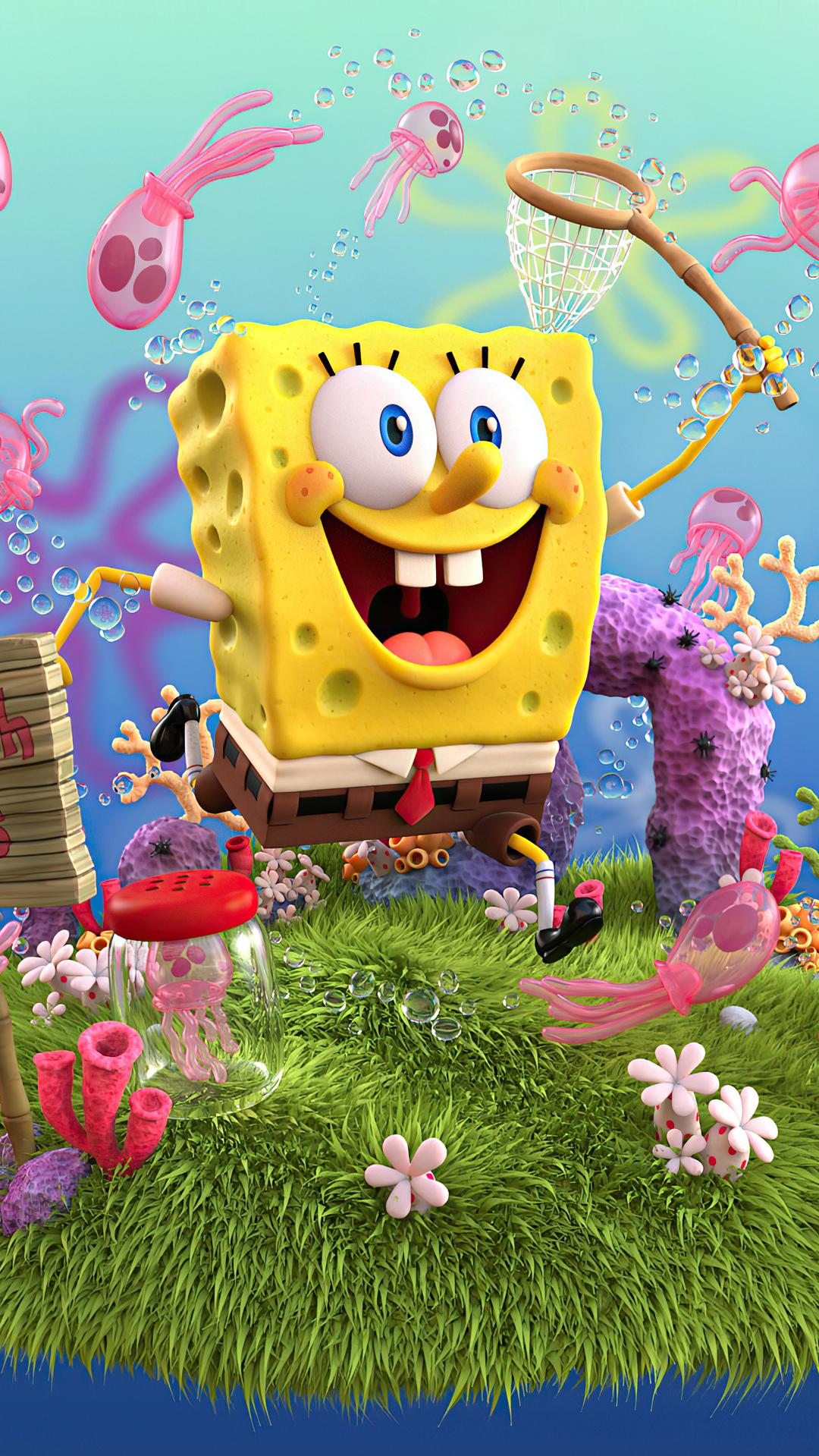 Spongebob Squarepants Phone Background Image 1080x1920