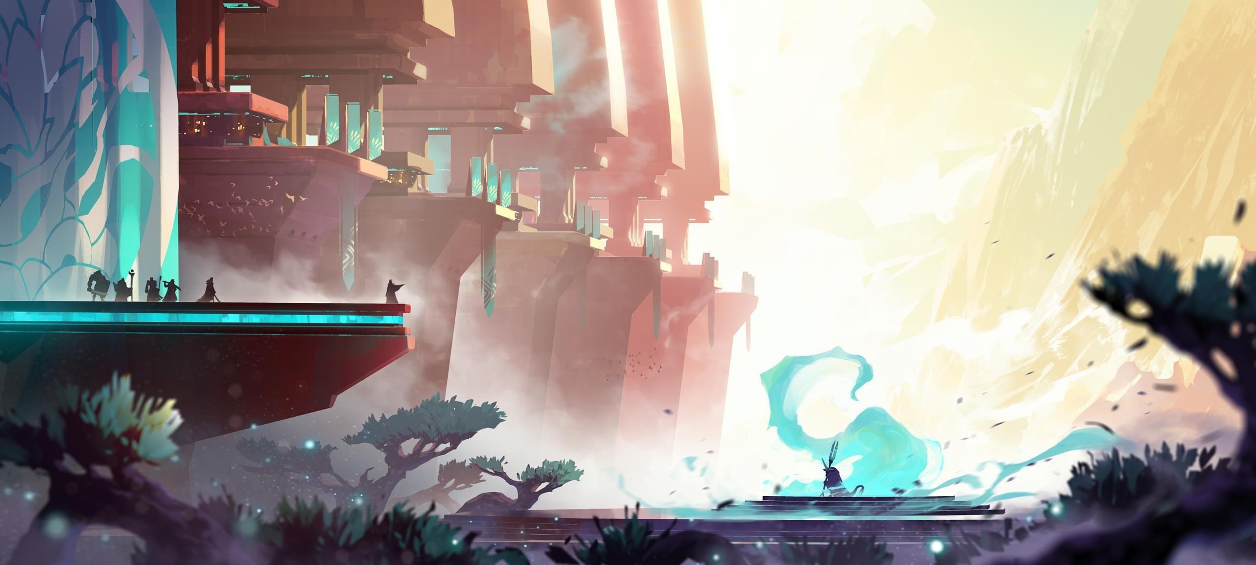 Duelyst HD Background 2560x1152