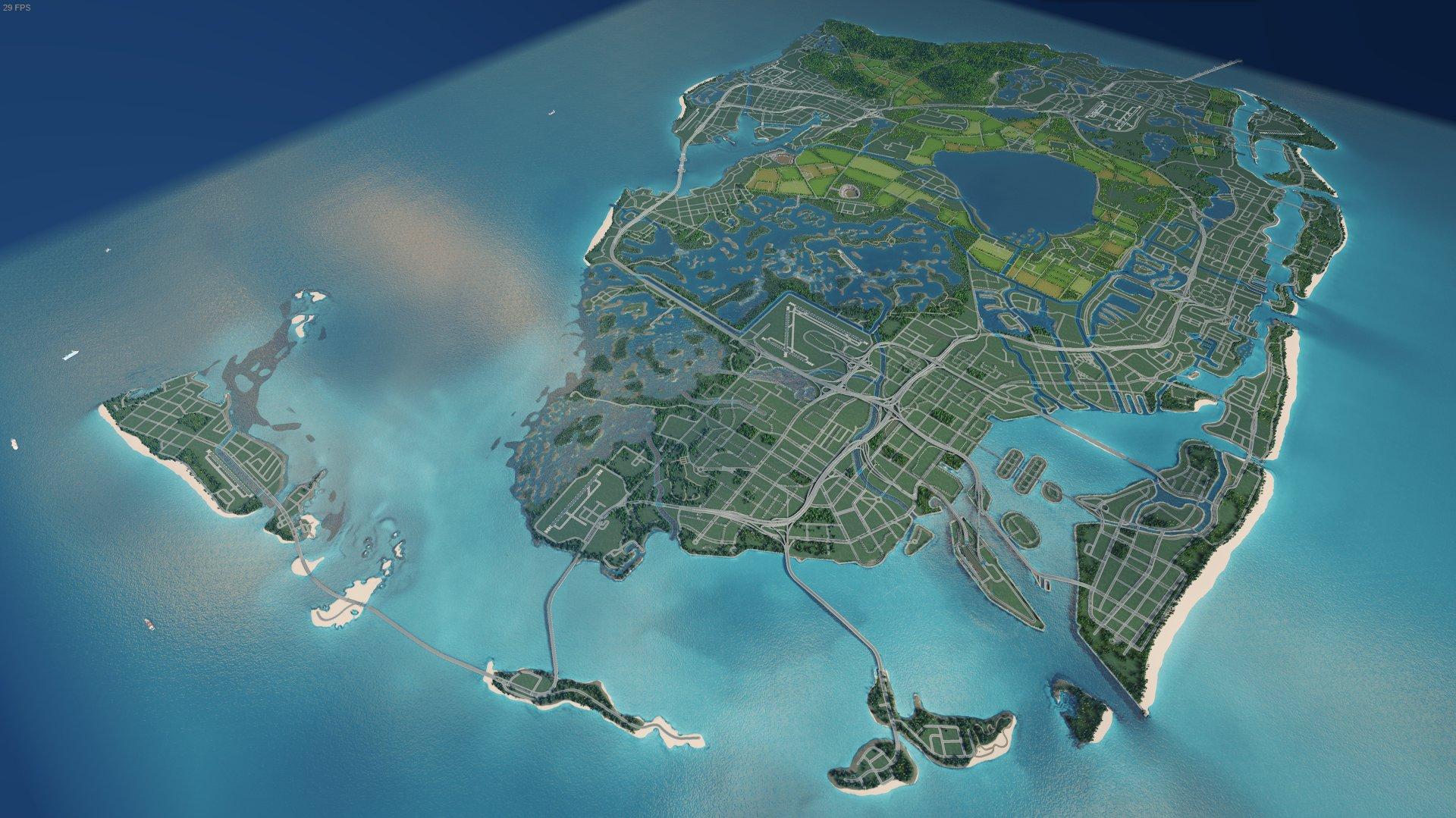 Gta 6 Map Full HD 1080p Wallpaper 1920x1080