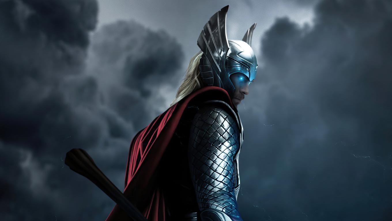 Thor Desktop Wallpaper 1360x768