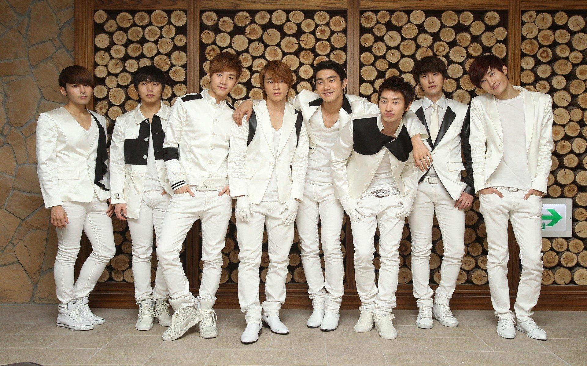 Super Junior Members Widescreen HD Wallpaper 1920x1200