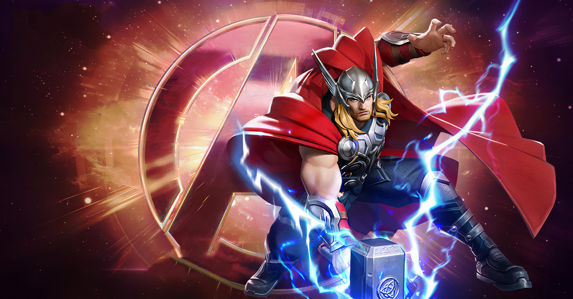 Thor Desktop Wallpaper 2400x1256