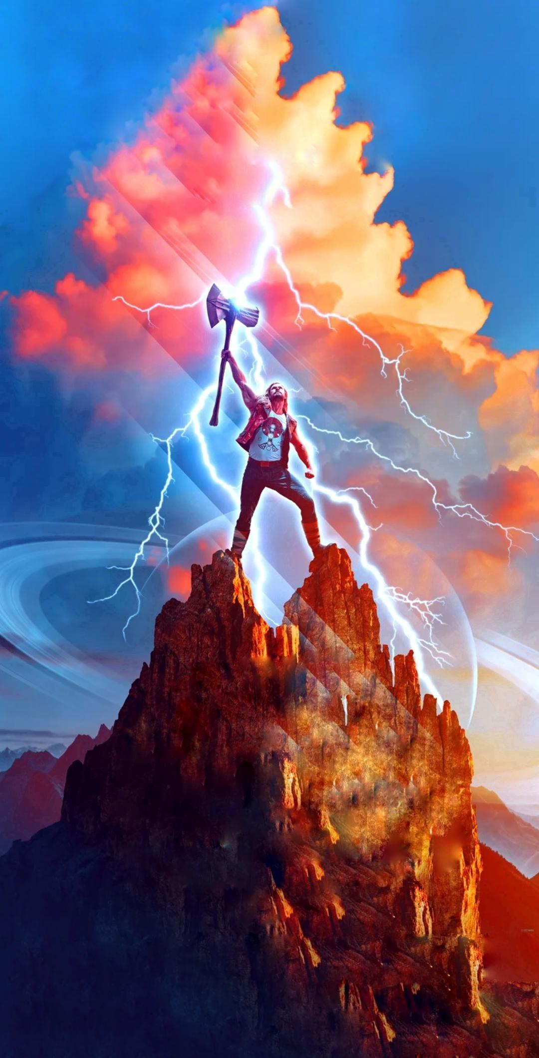 Thor Love And Thunder Wallpaper for Mobile 1080x2120