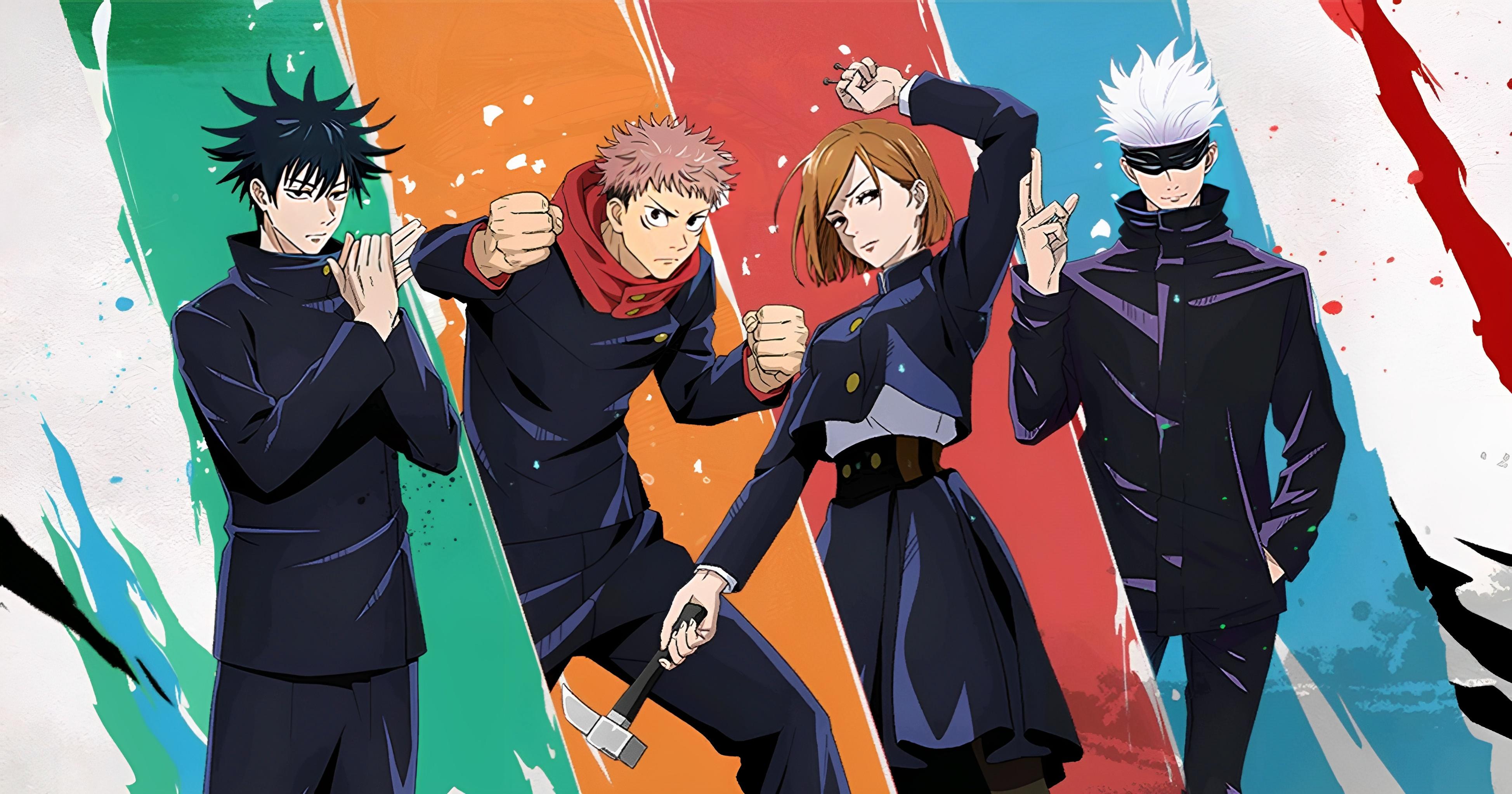 Jujutsu Kaisen Hd MacBook Wallpaper 3896x2048