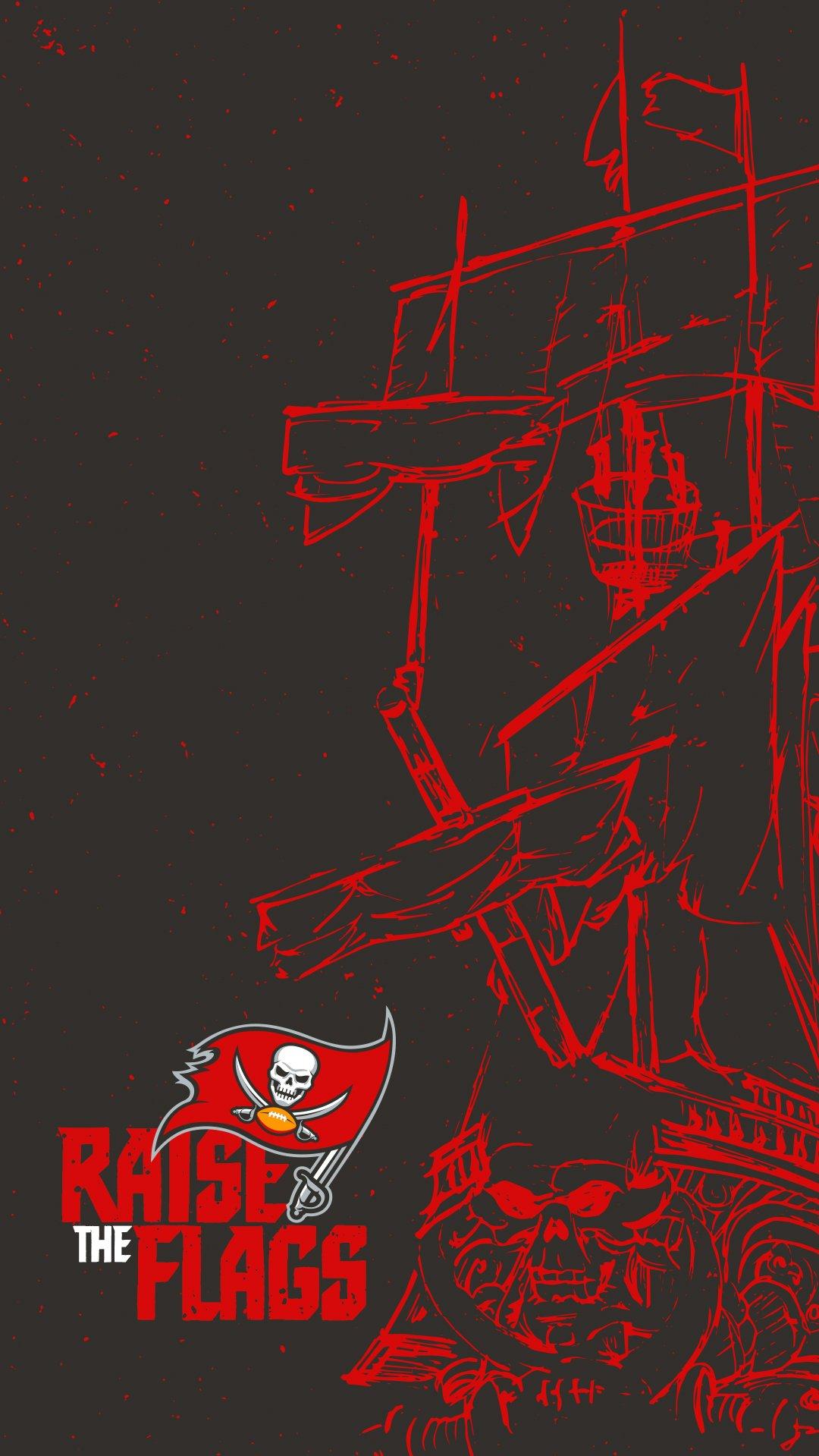 Tampa Bay Buccaneers Mobile Background 1080x1920