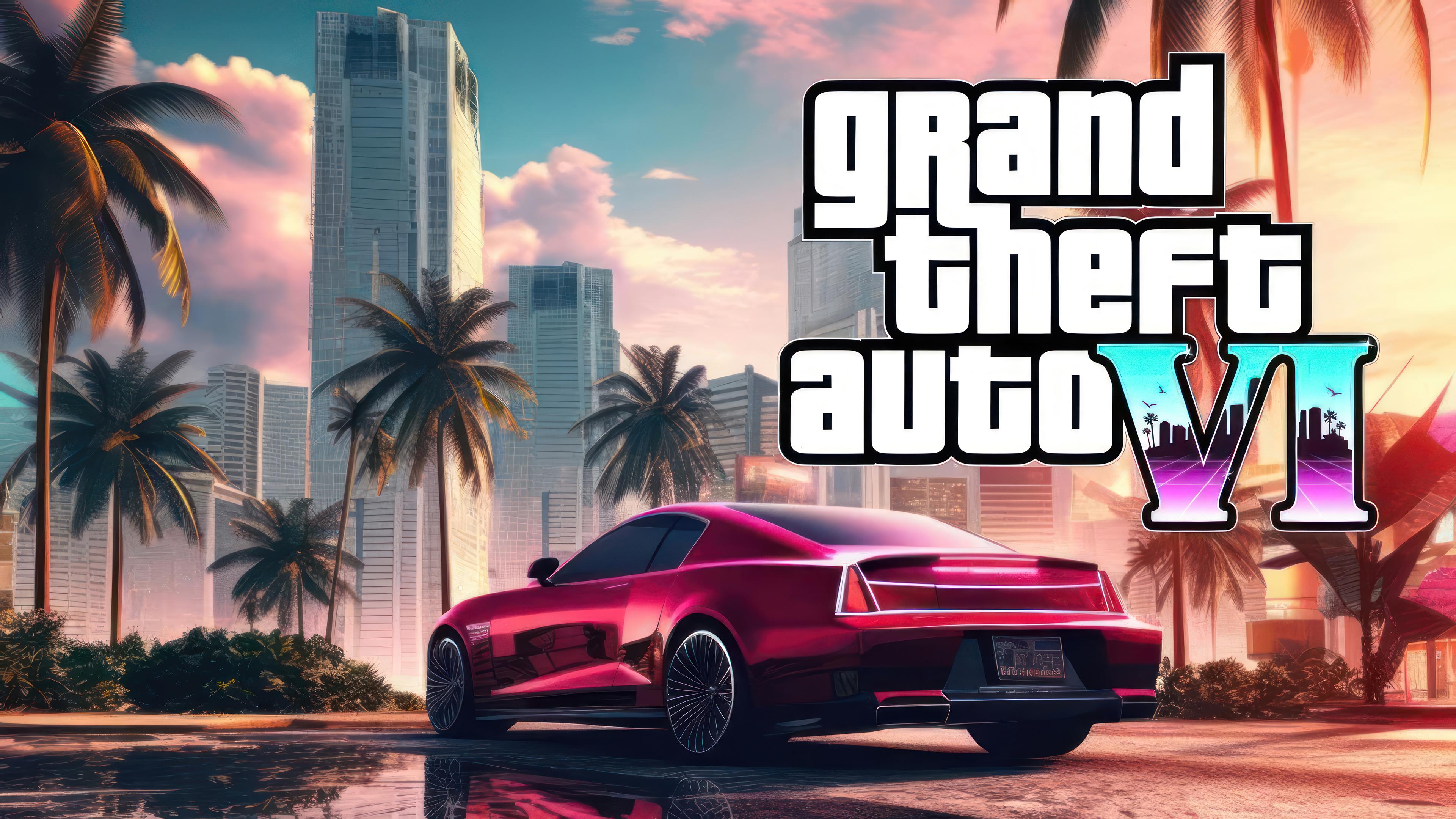 Gta 6 Poster 4k UHD Wallpaper 3840x2160