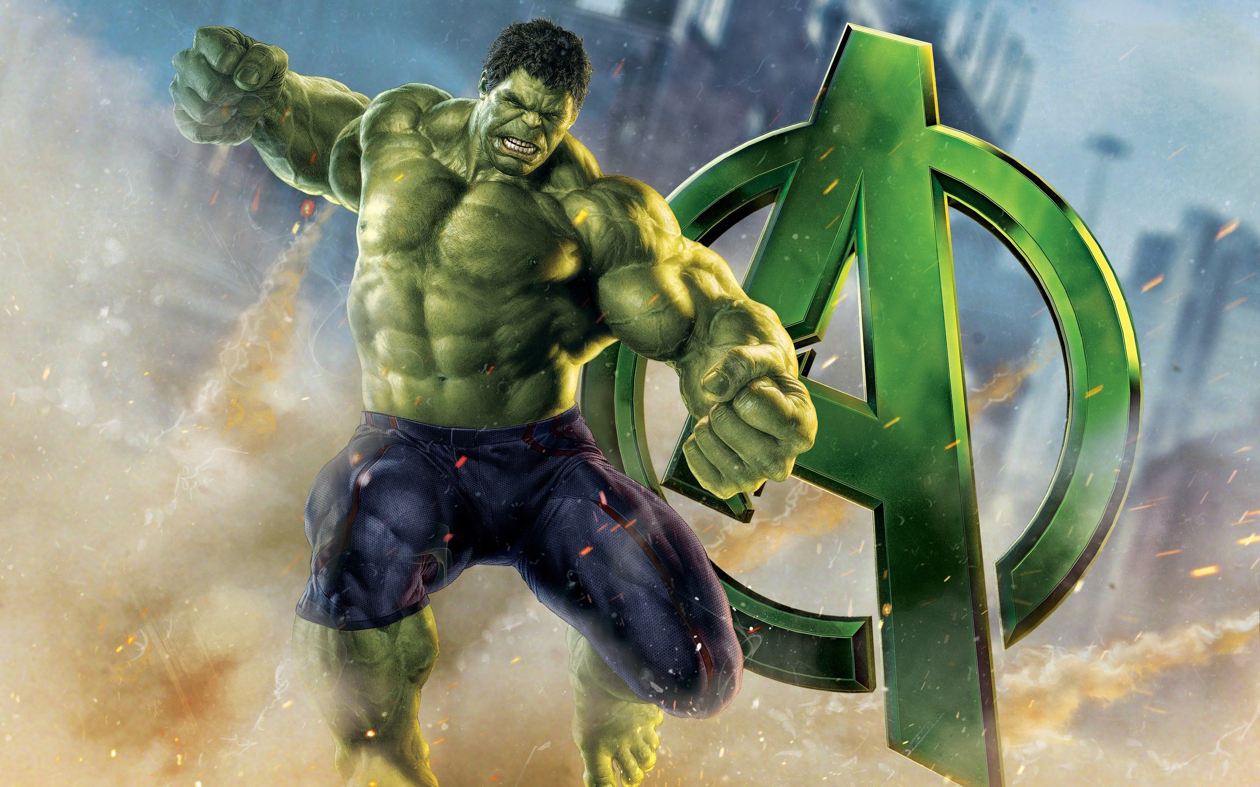 Hulk MacBook Wallpaper 2560x1600