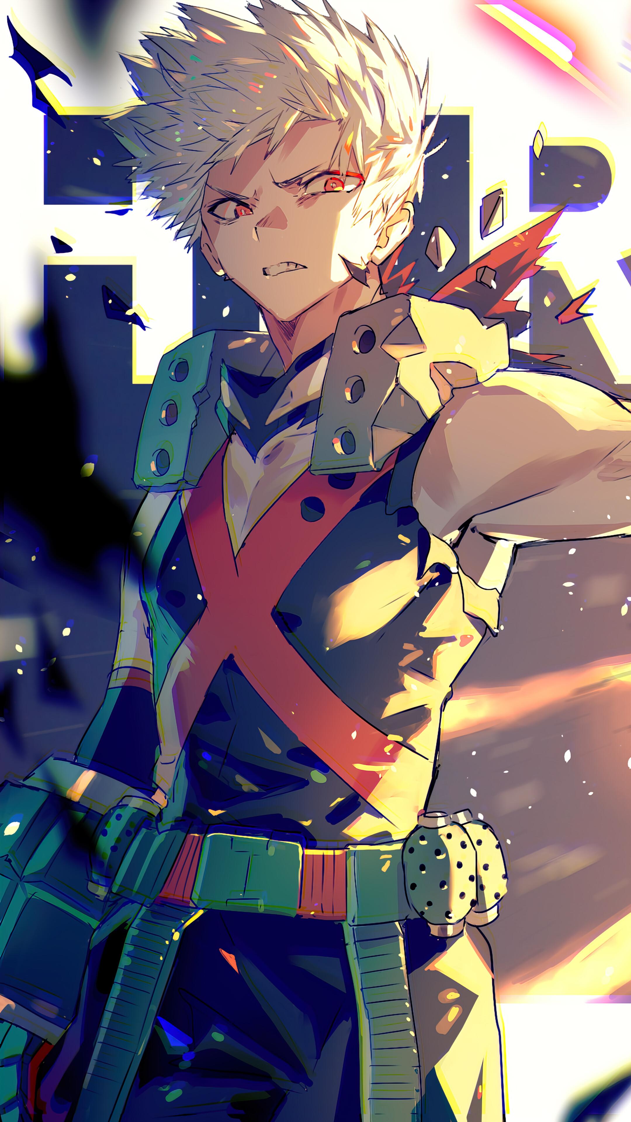 Katsuki Bakugo 4k Phone Wallpaper 2160x3840