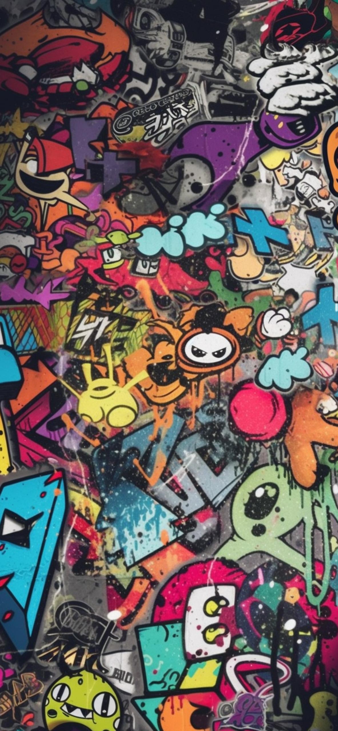 Graffiti Android Wallpaper 1183x2560