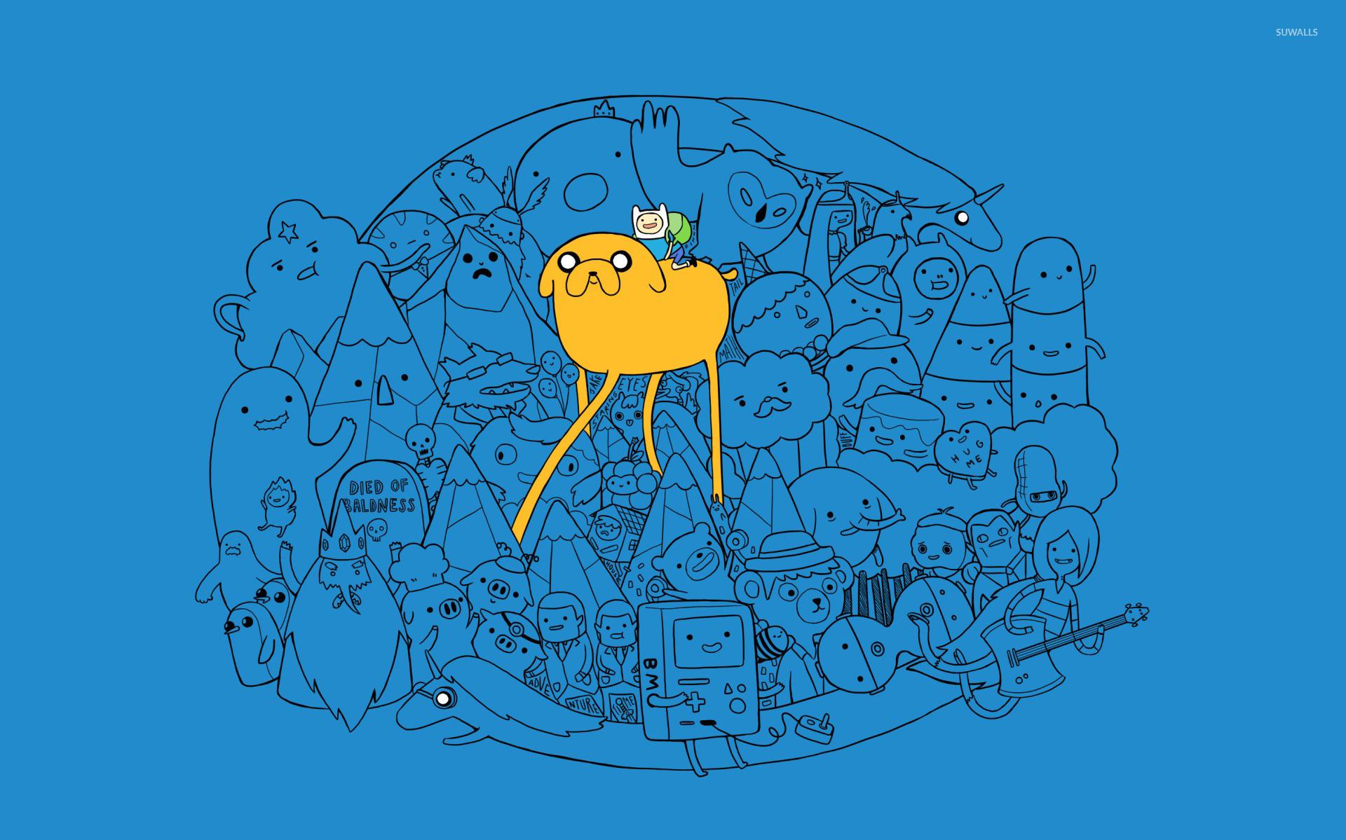 Adventure Time Widescreen HD Wallpaper 1920x1200