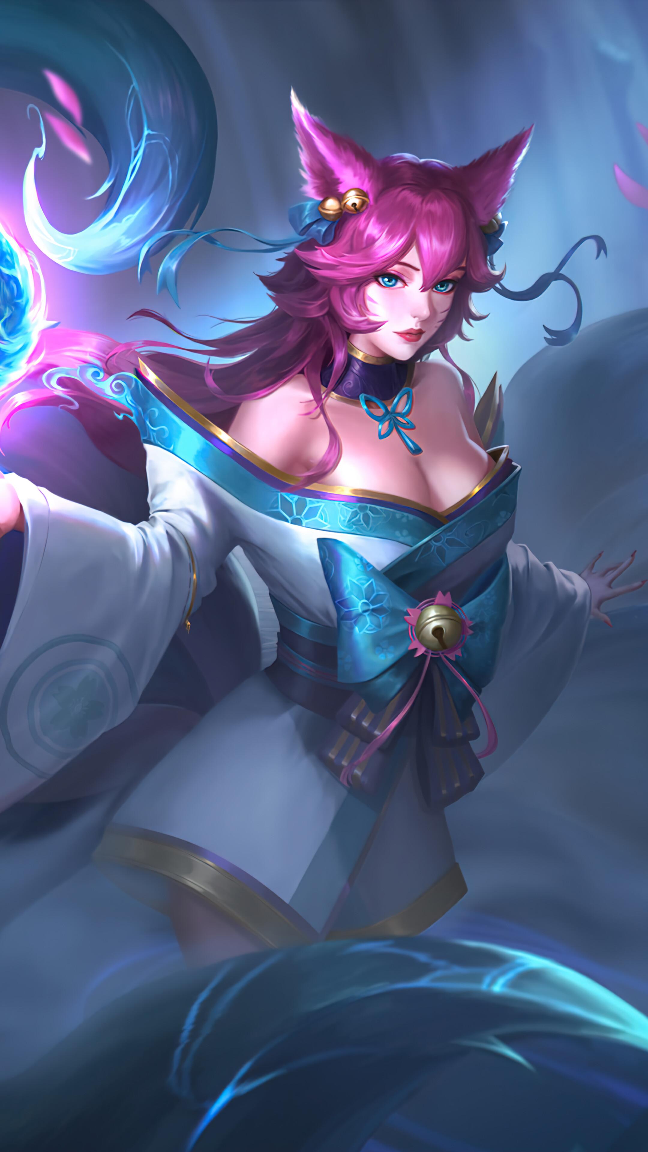 Ahri 4k Phone Wallpaper 2160x3840