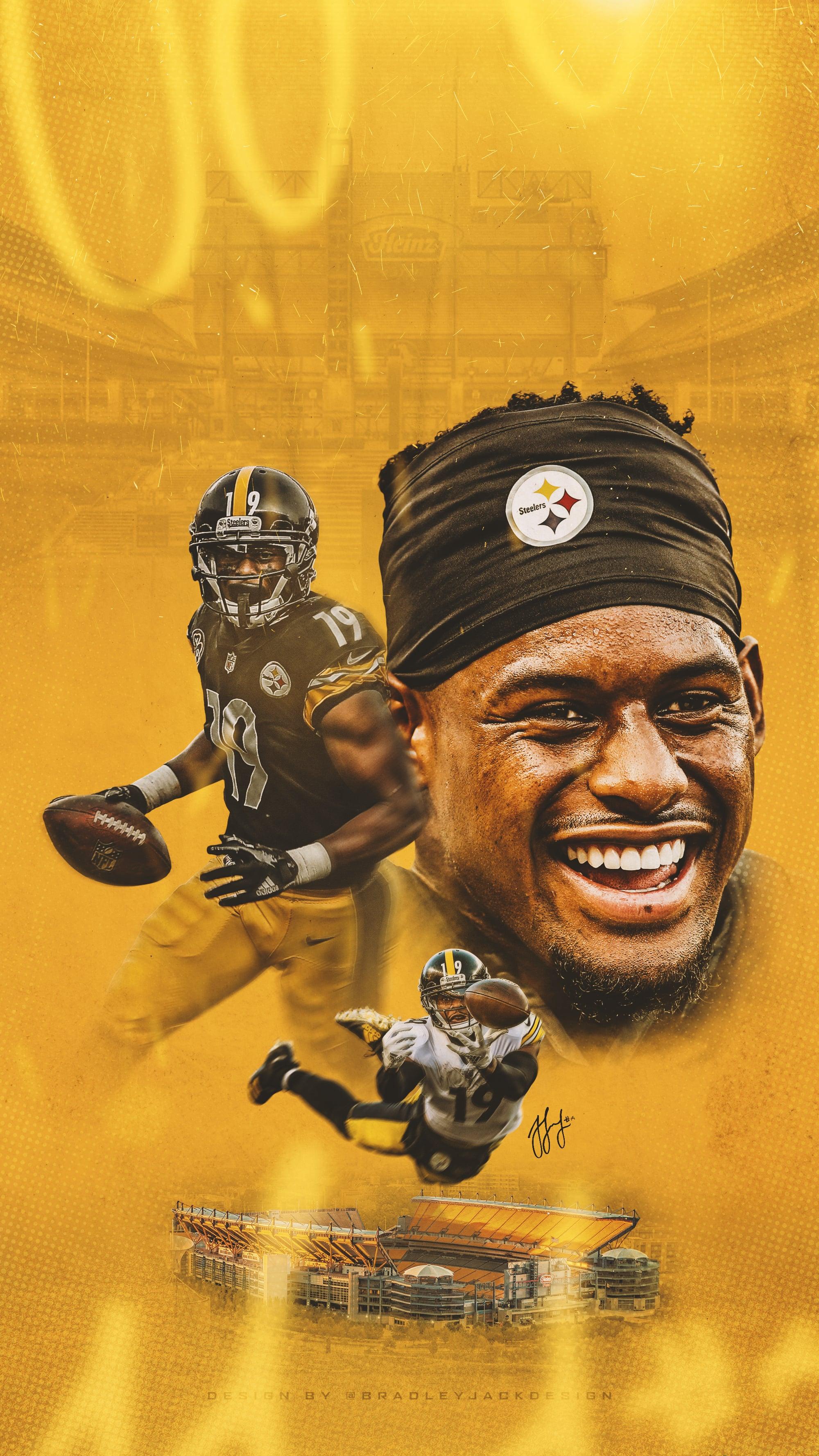 Juju Smith Schuster Android Wallpaper Image 2000x3555