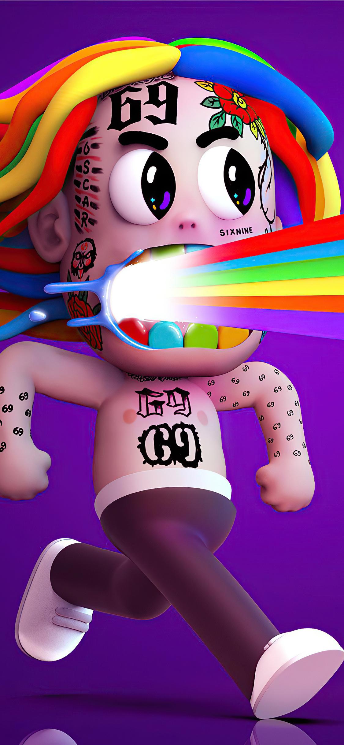 Aesthetic 6ix9ine iPhone 11 Pro Wallpaper 1125x2436